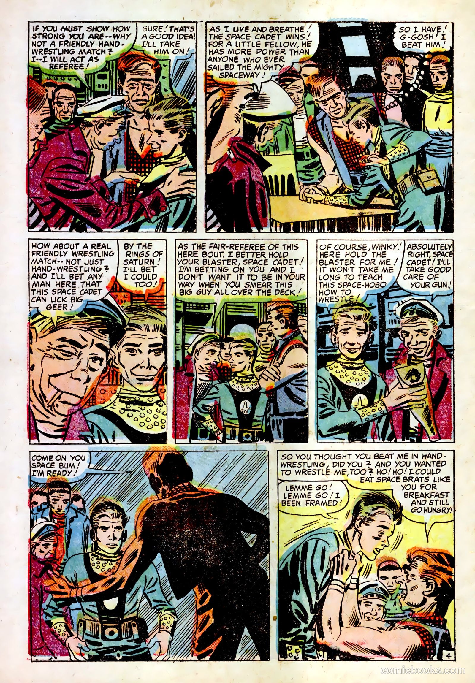 Tom Corbett, Space Cadet #3 — page 6 of 36