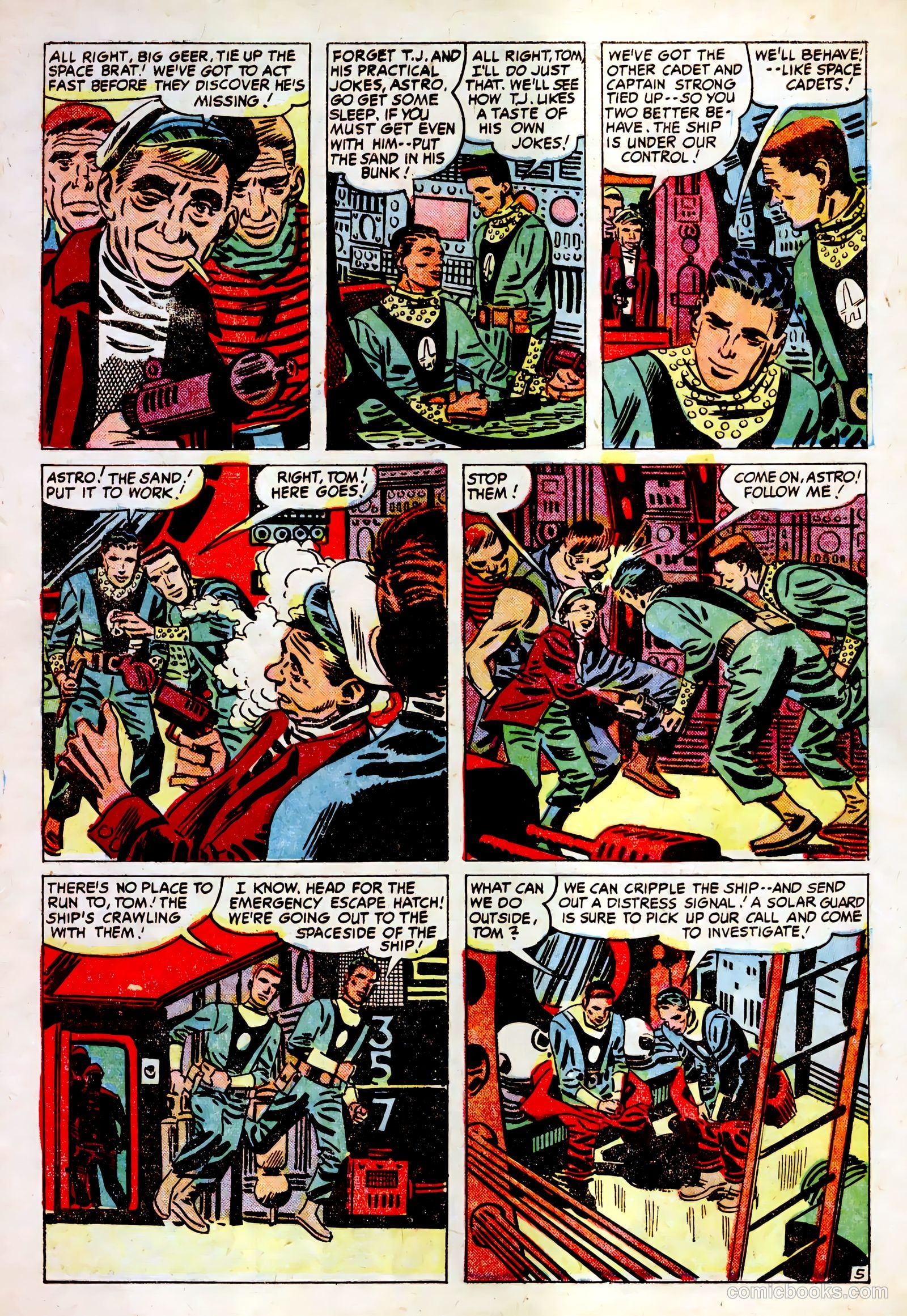 Tom Corbett, Space Cadet #3 — page 7 of 36