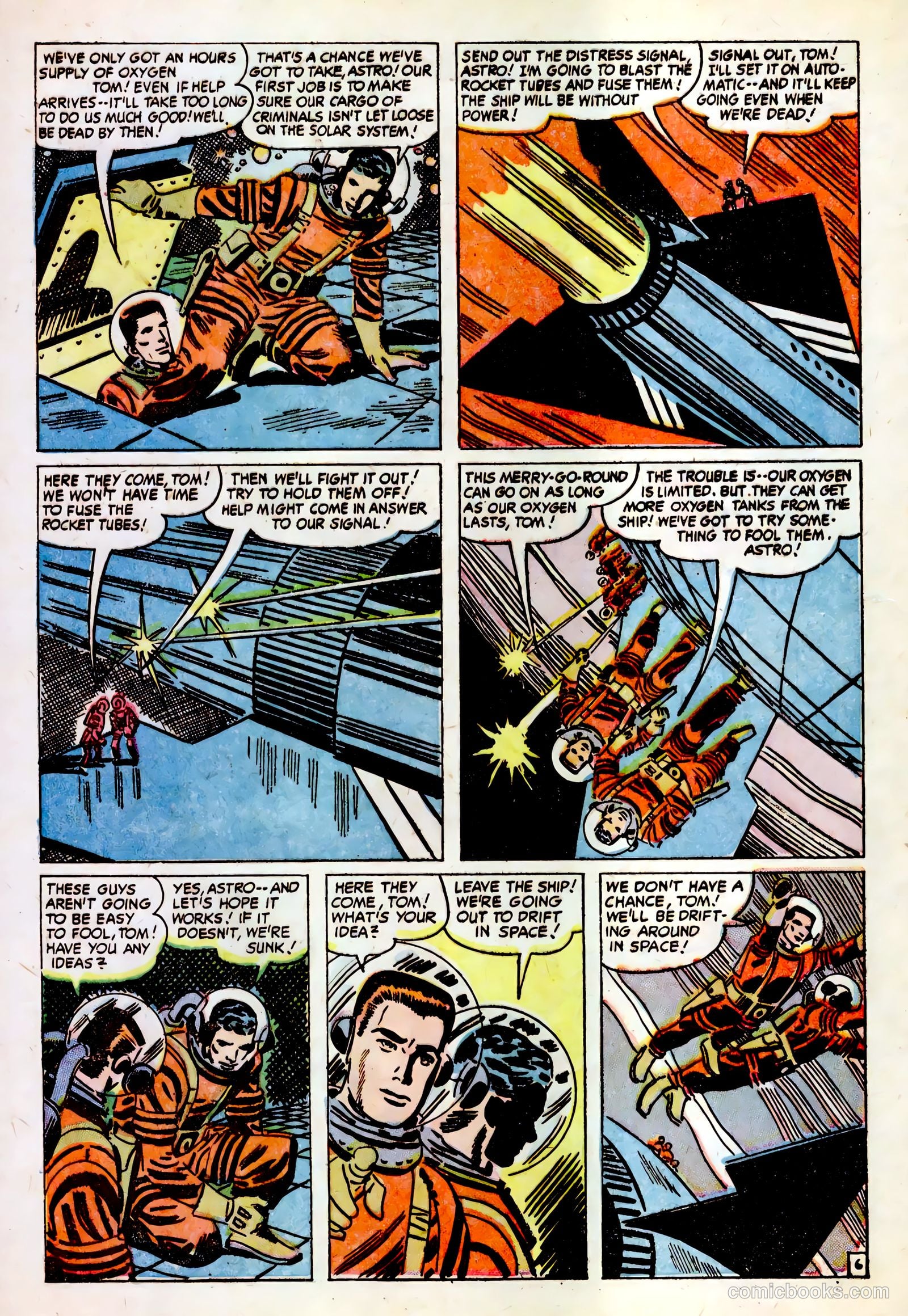 Tom Corbett, Space Cadet #3 — page 8 of 36