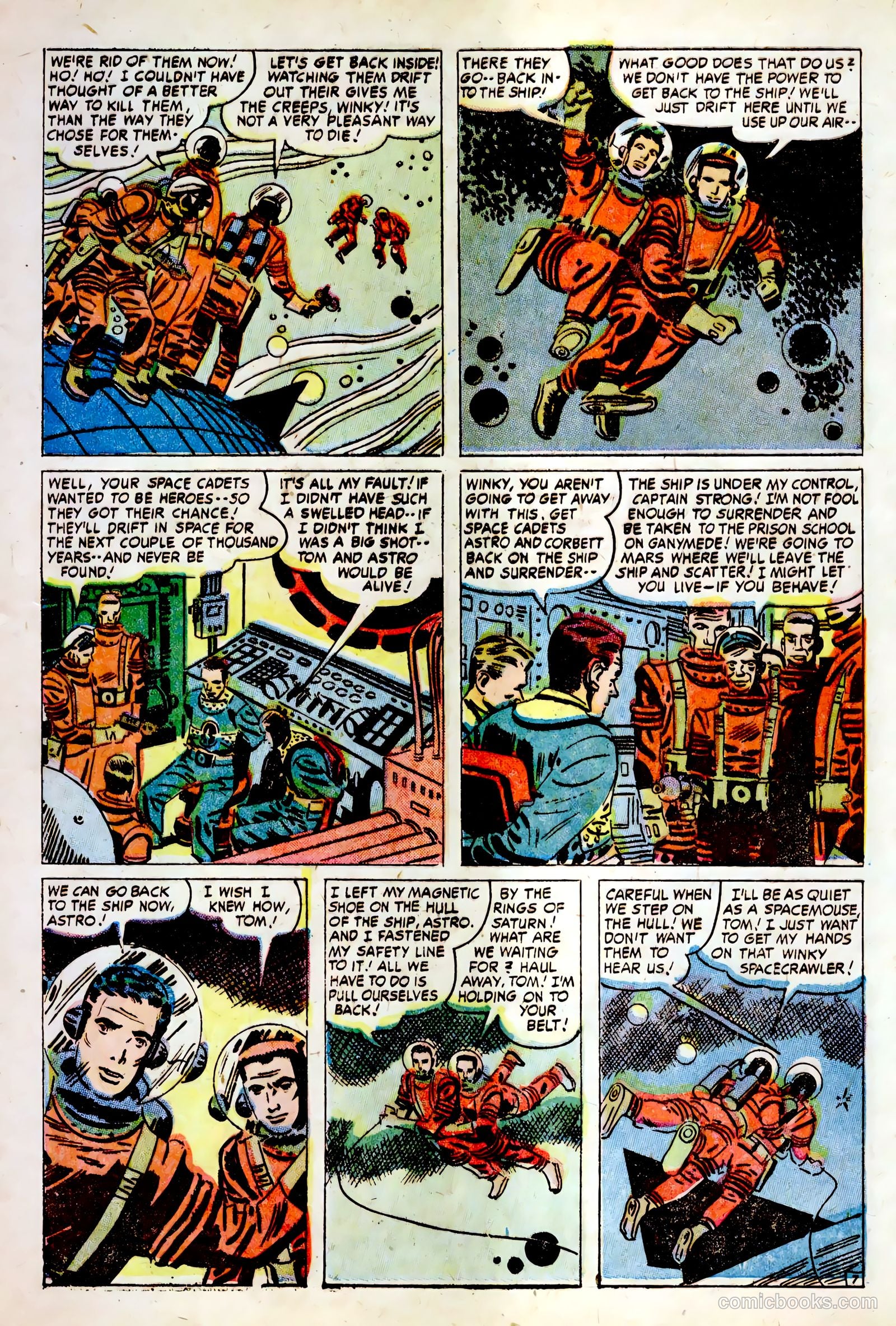 Tom Corbett, Space Cadet #3 — page 9 of 36