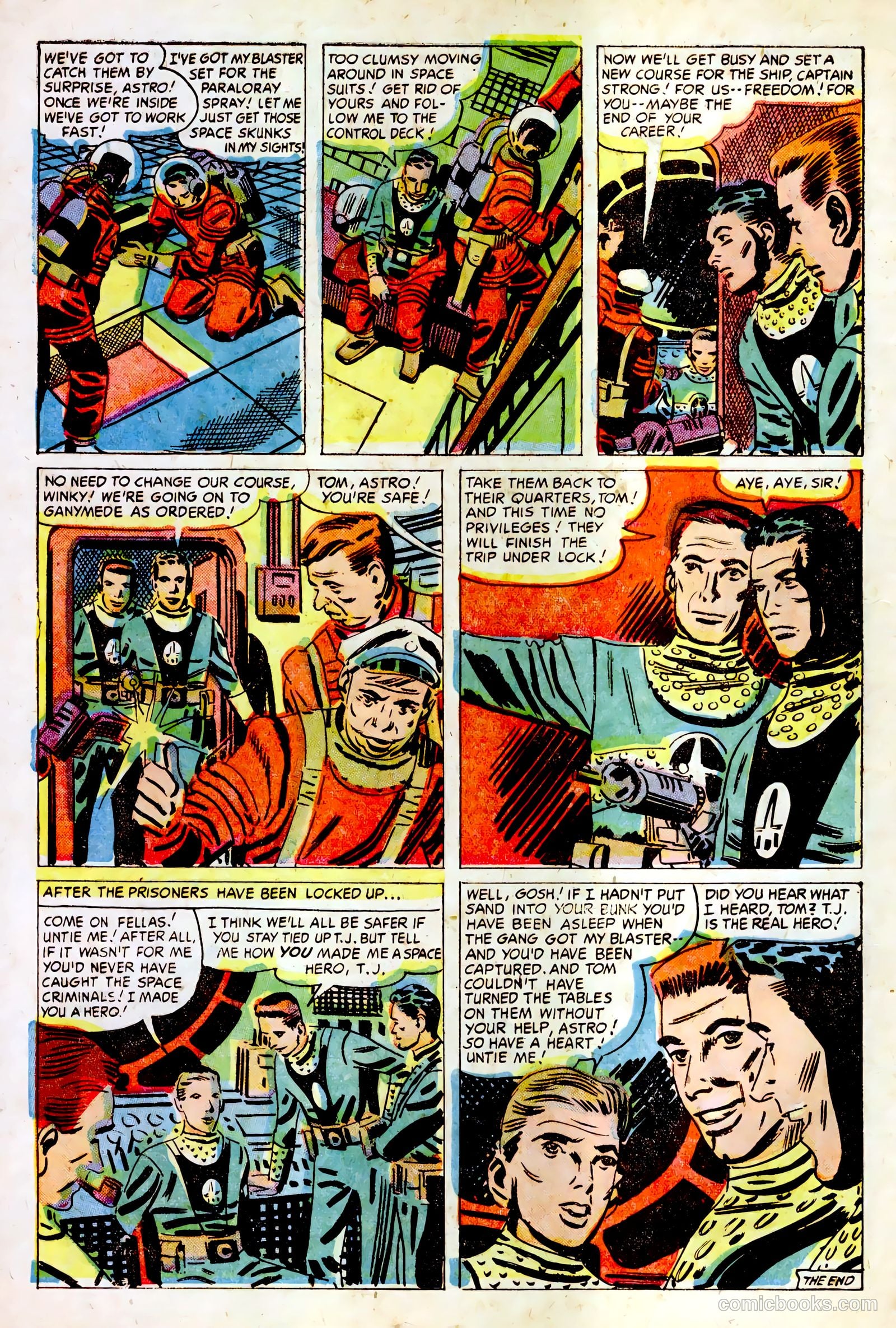 Tom Corbett, Space Cadet #3 — page 10 of 36