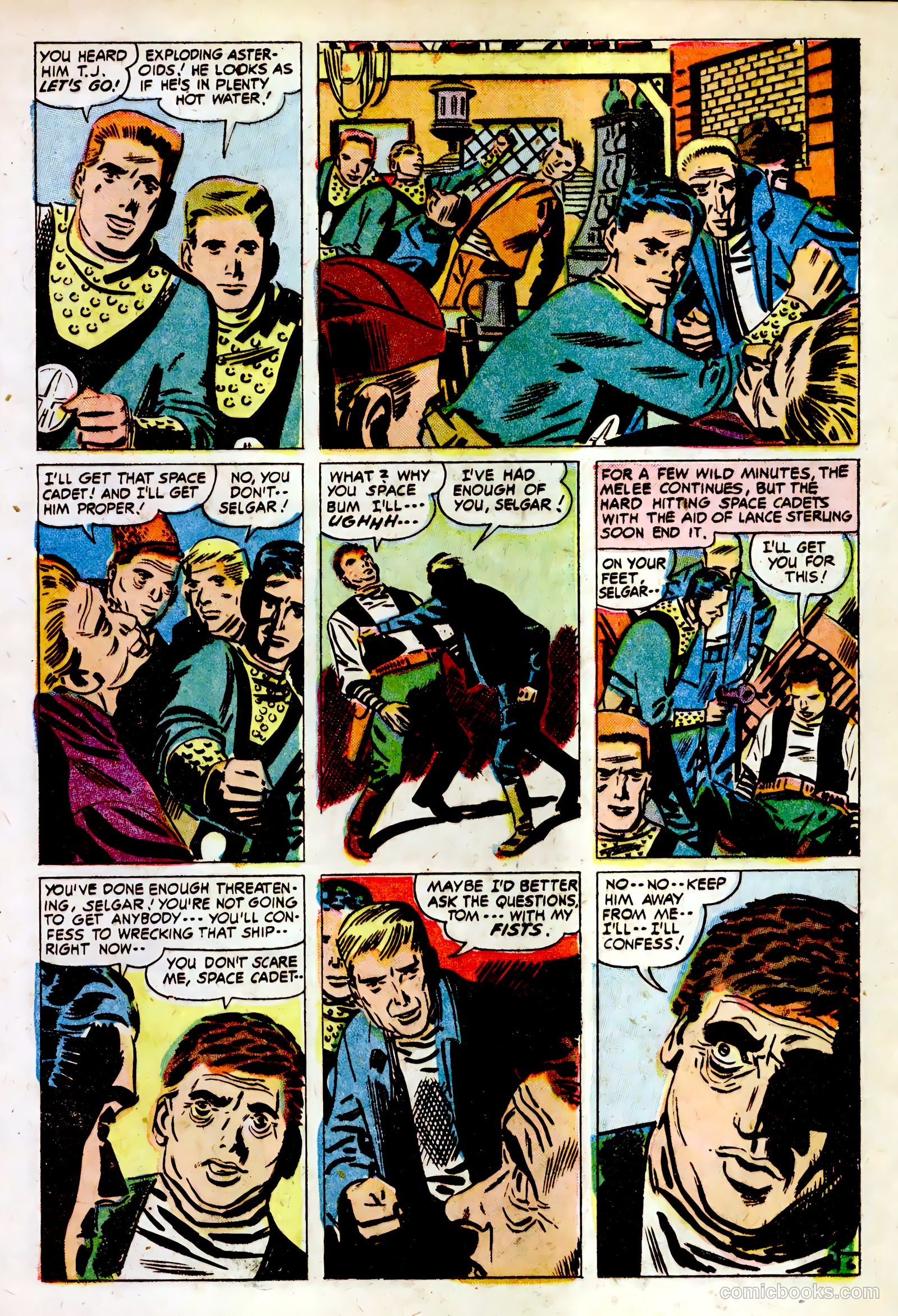 Tom Corbett, Space Cadet #3 — page 16 of 36