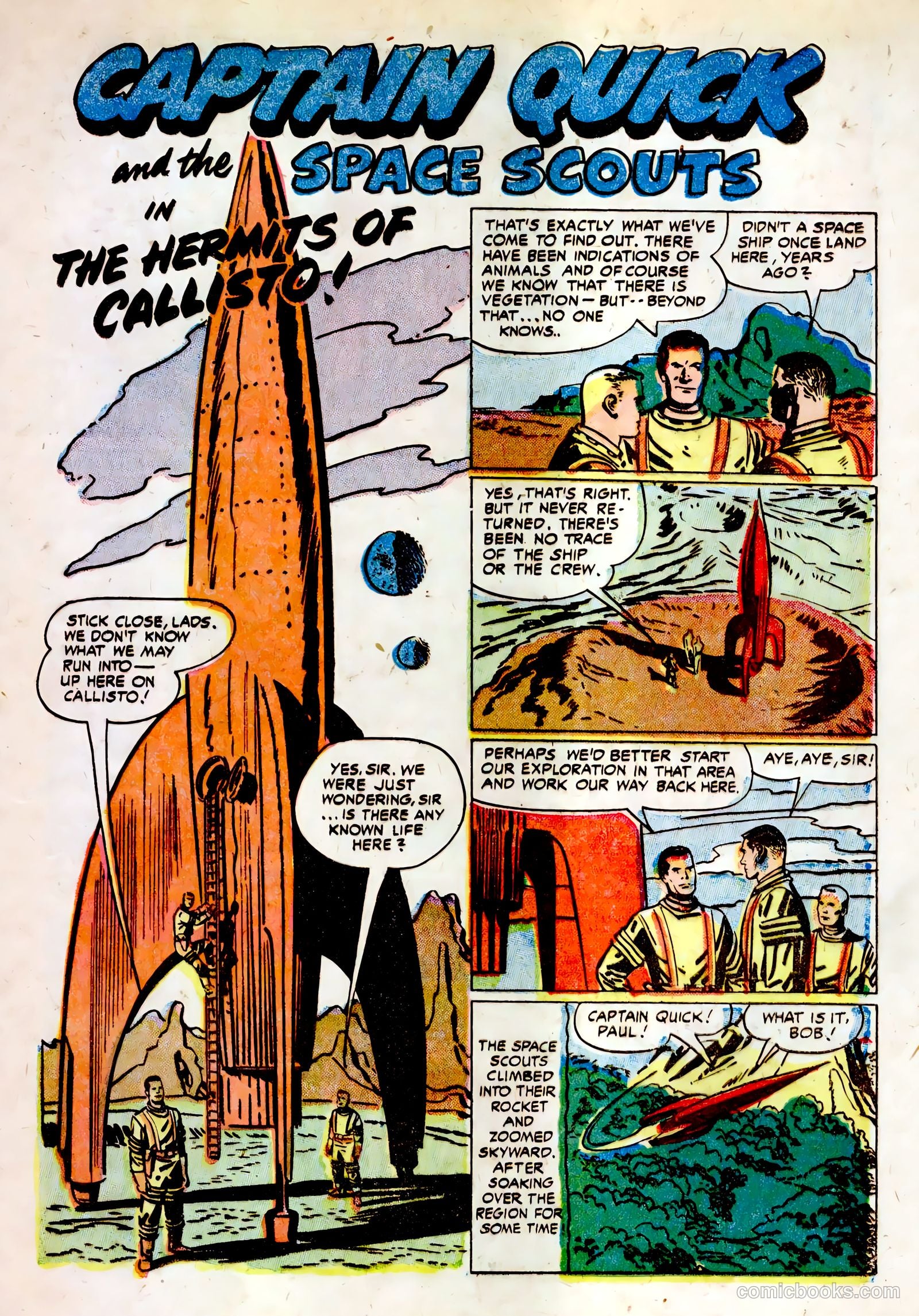 Tom Corbett, Space Cadet #3 — page 21 of 36