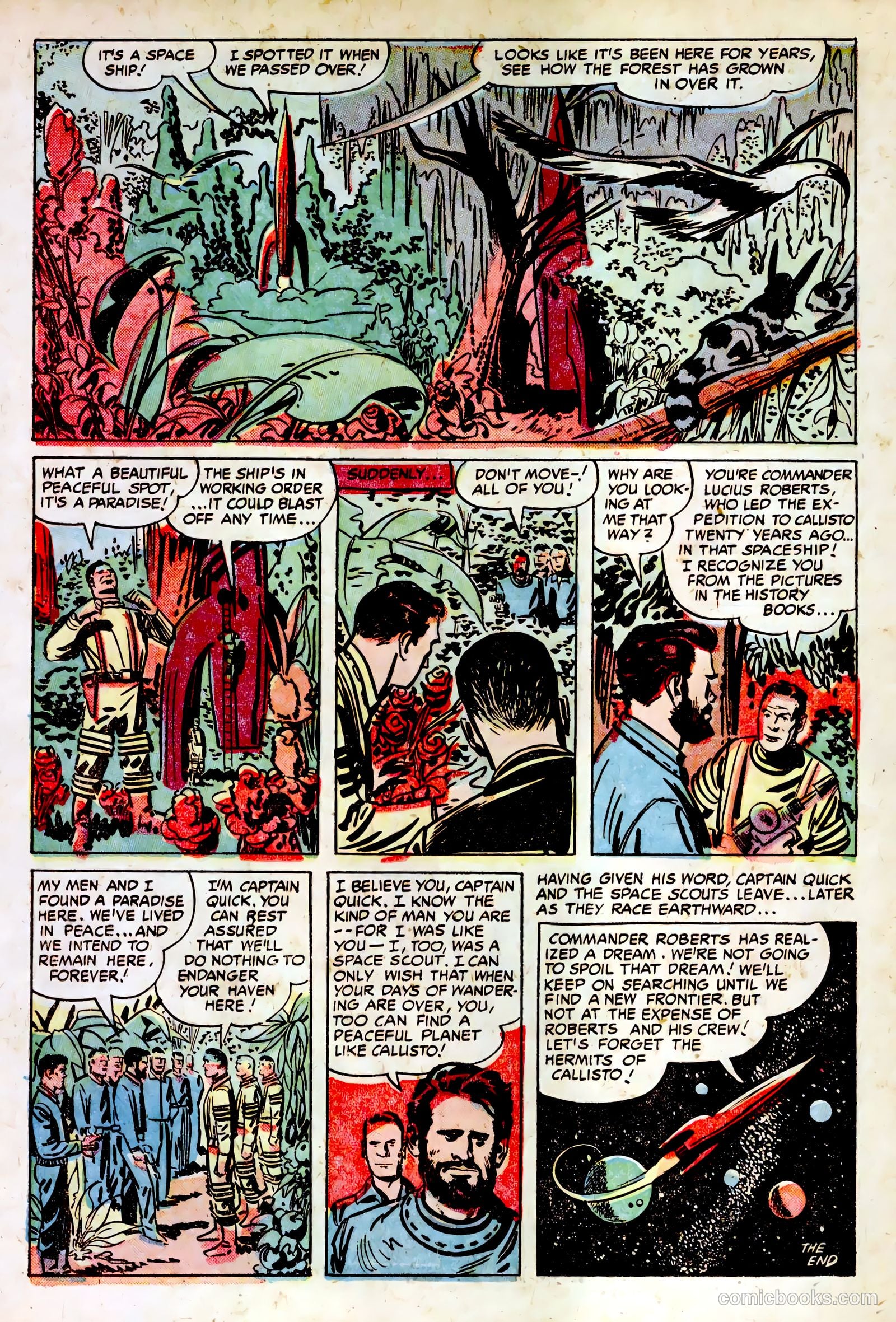 Tom Corbett, Space Cadet #3 — page 22 of 36
