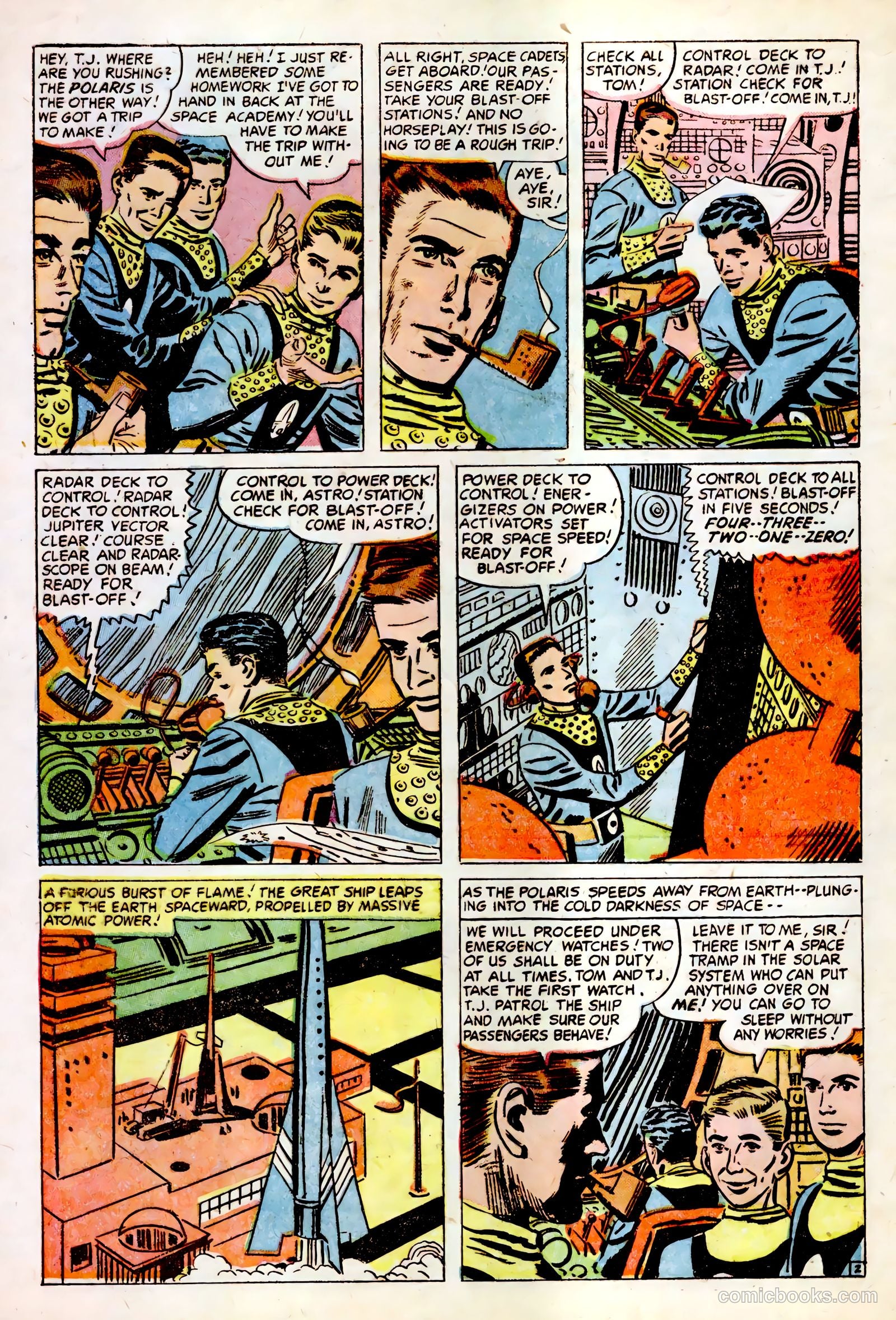 Tom Corbett Space Cadet #3 — page 4 of 36