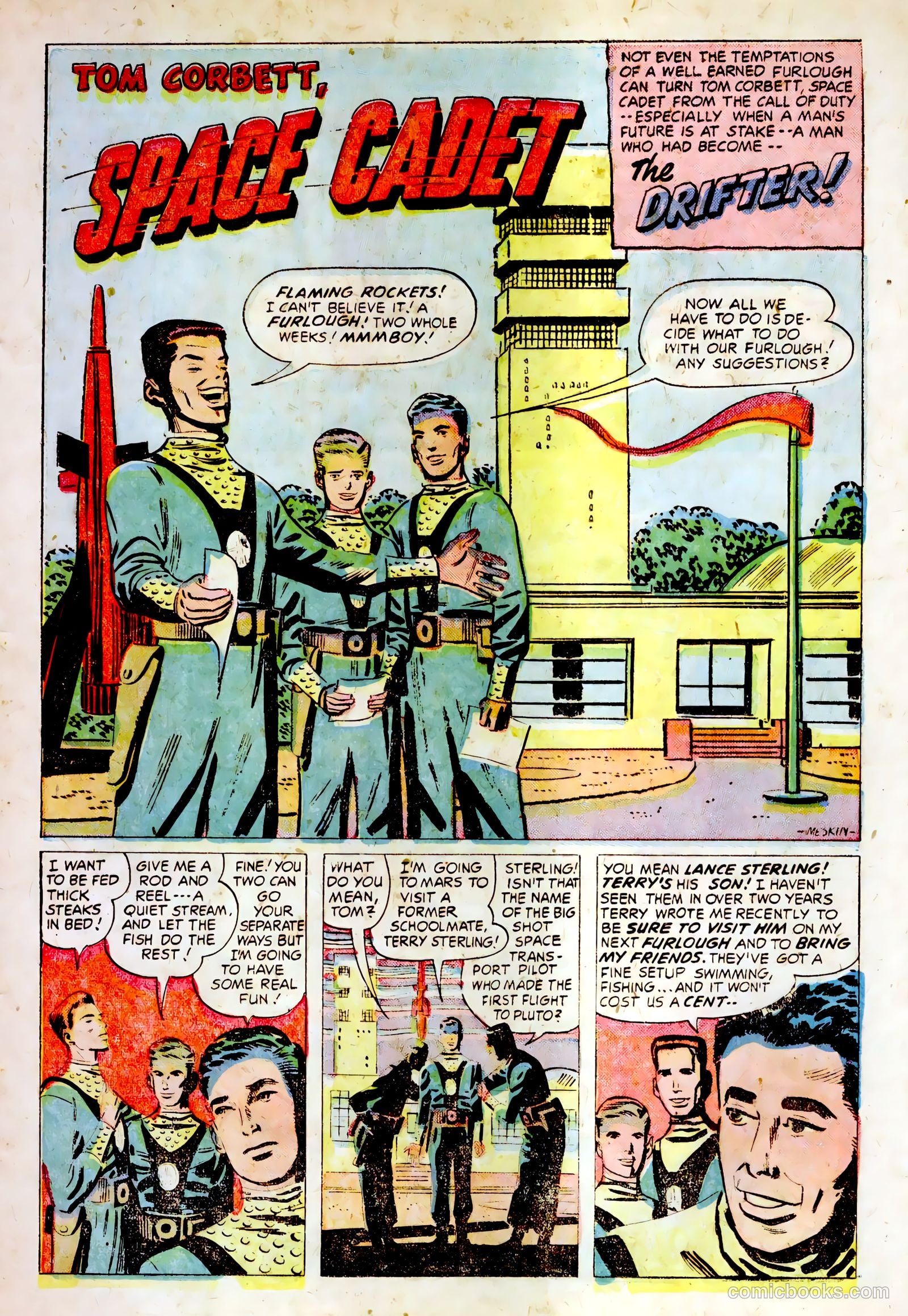 Tom Corbett Space Cadet #3 — page 11 of 36