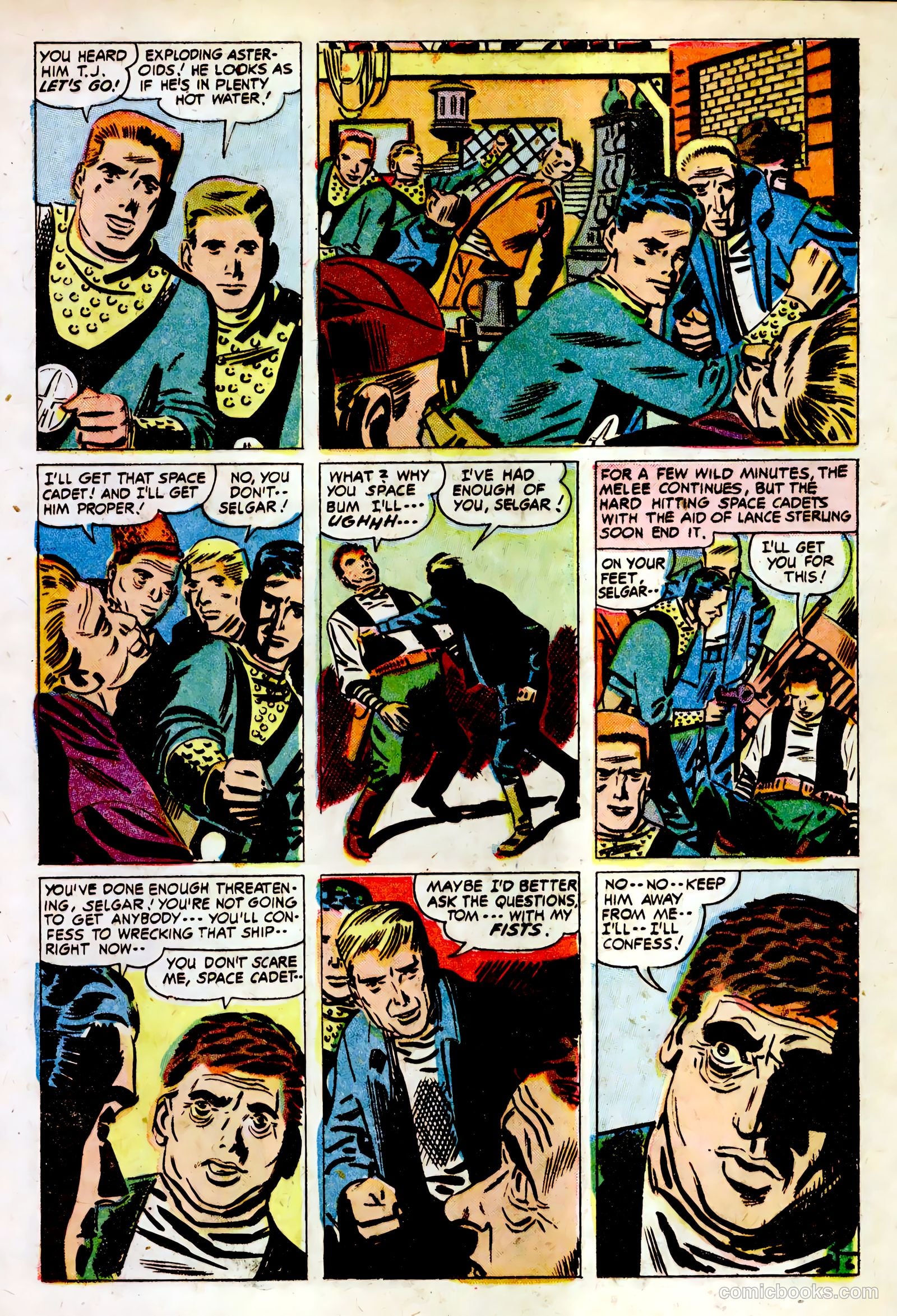 Tom Corbett Space Cadet #3 — page 16 of 36