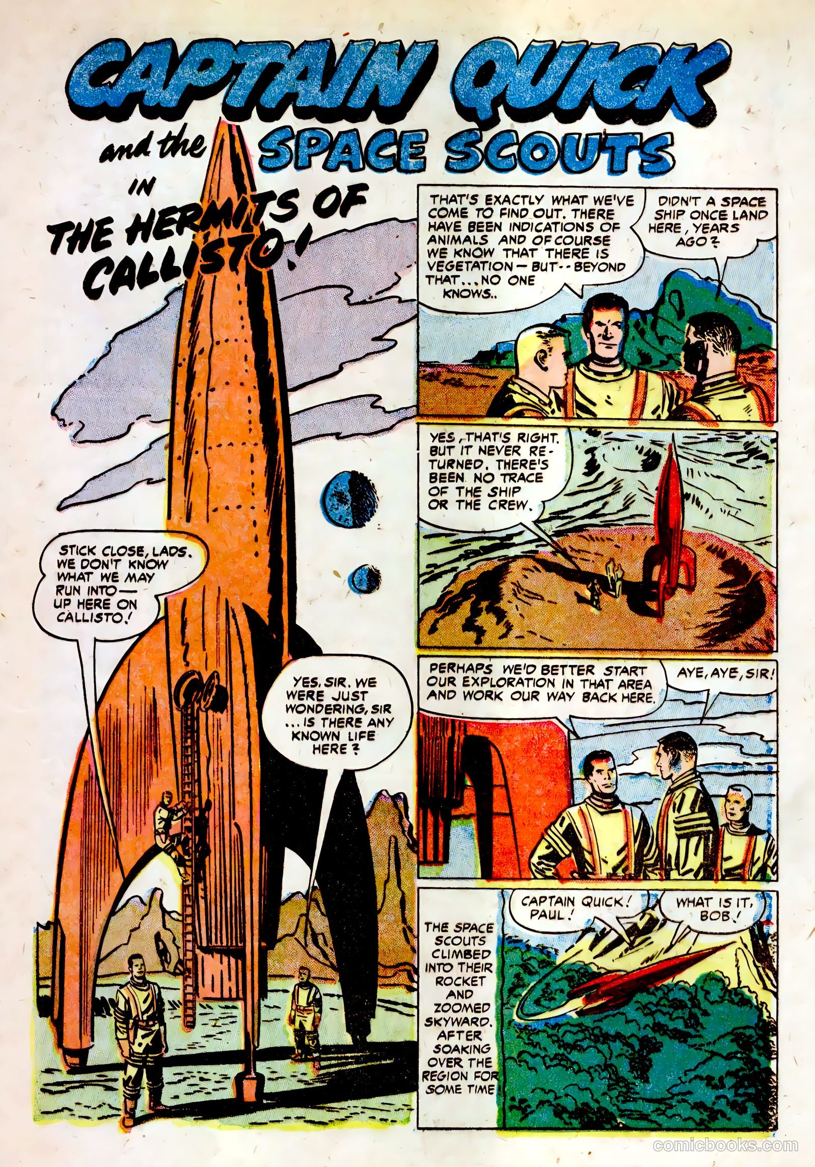 Tom Corbett Space Cadet #3 — page 21 of 36
