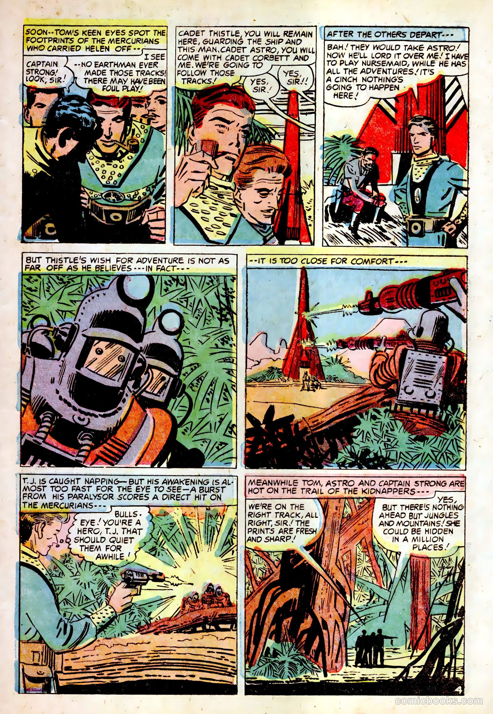 Tom Corbett Space Cadet #3 — page 27 of 36