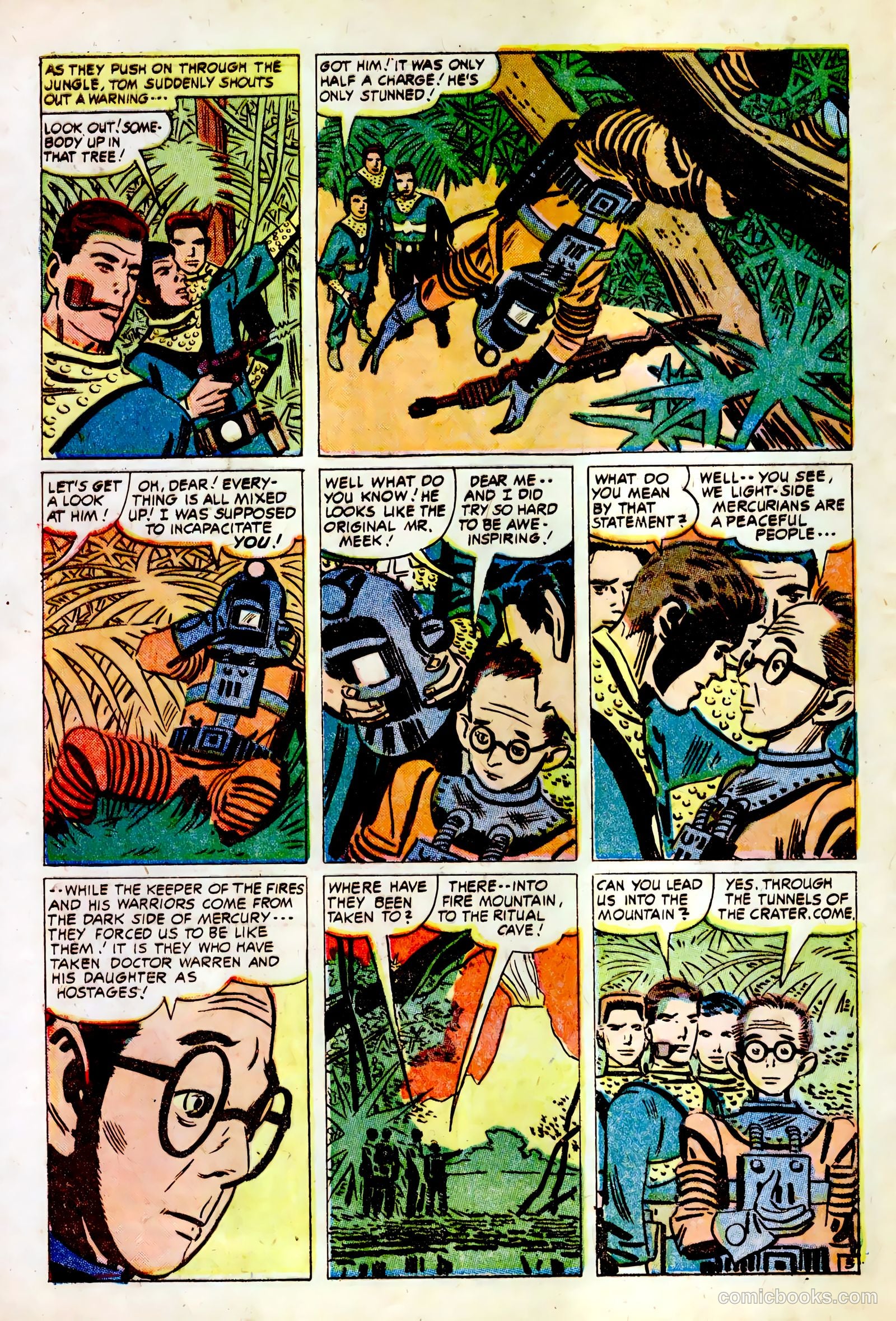 Tom Corbett Space Cadet #3 — page 28 of 36