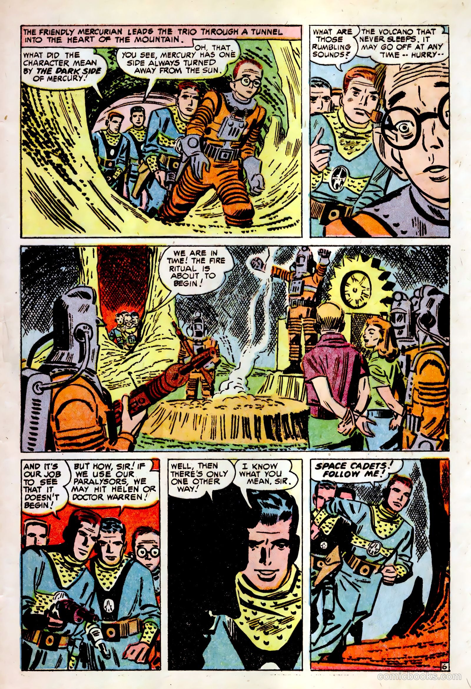 Tom Corbett Space Cadet #3 — page 29 of 36