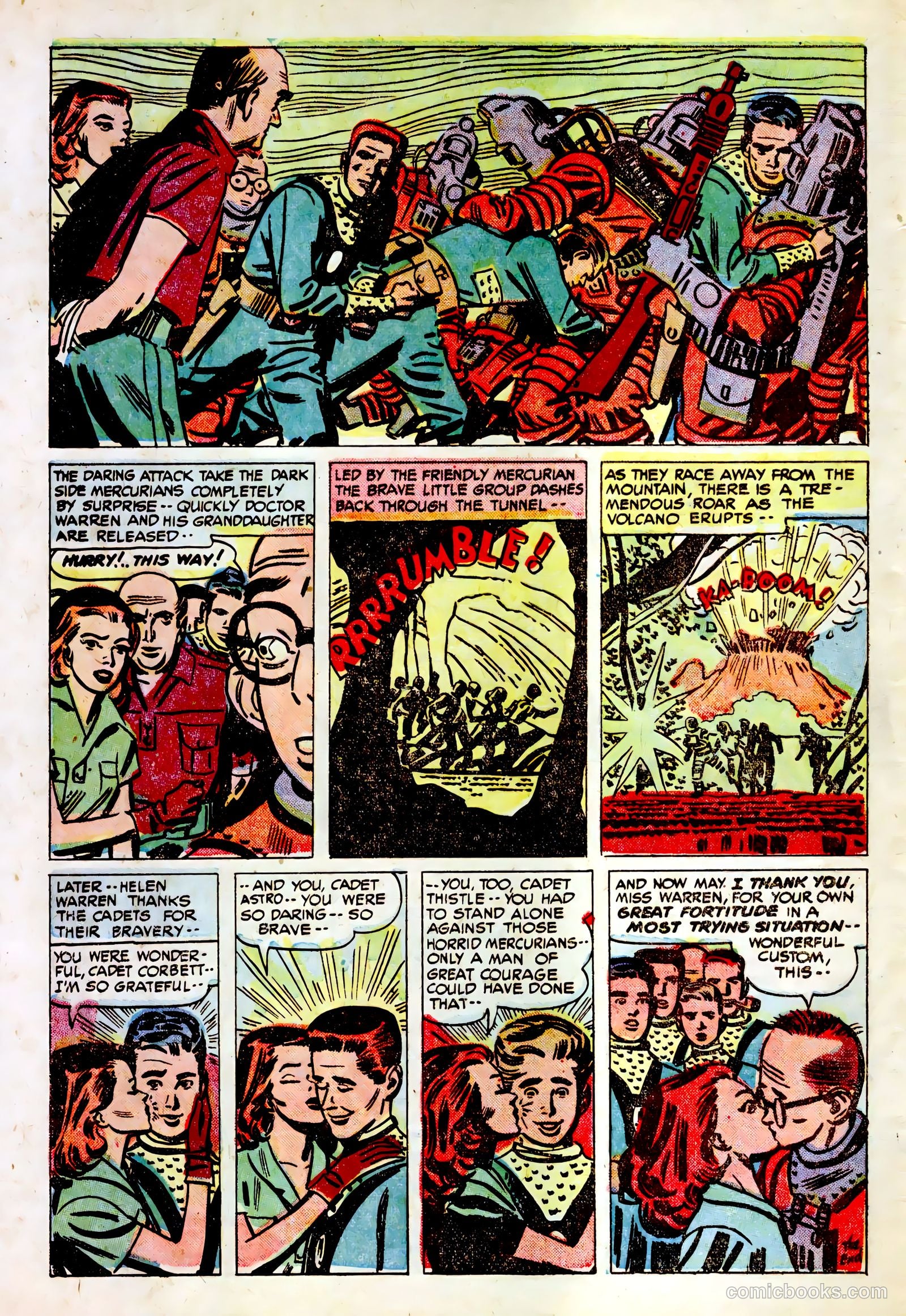 Tom Corbett Space Cadet #3 — page 30 of 36