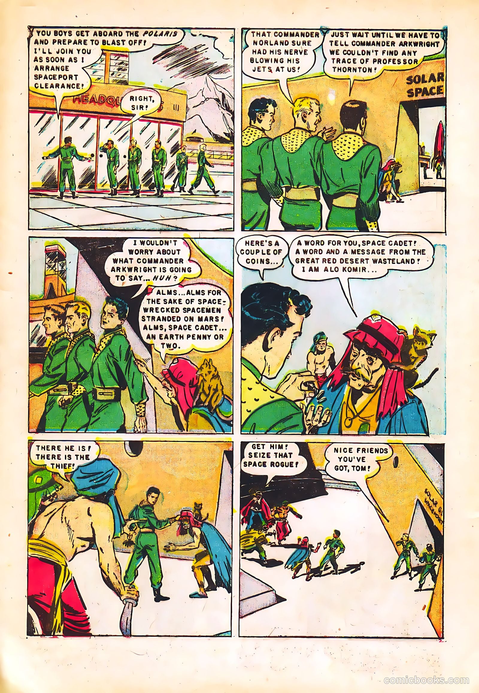 Tom Corbett, Space Cadet #4 — page 4 of 36