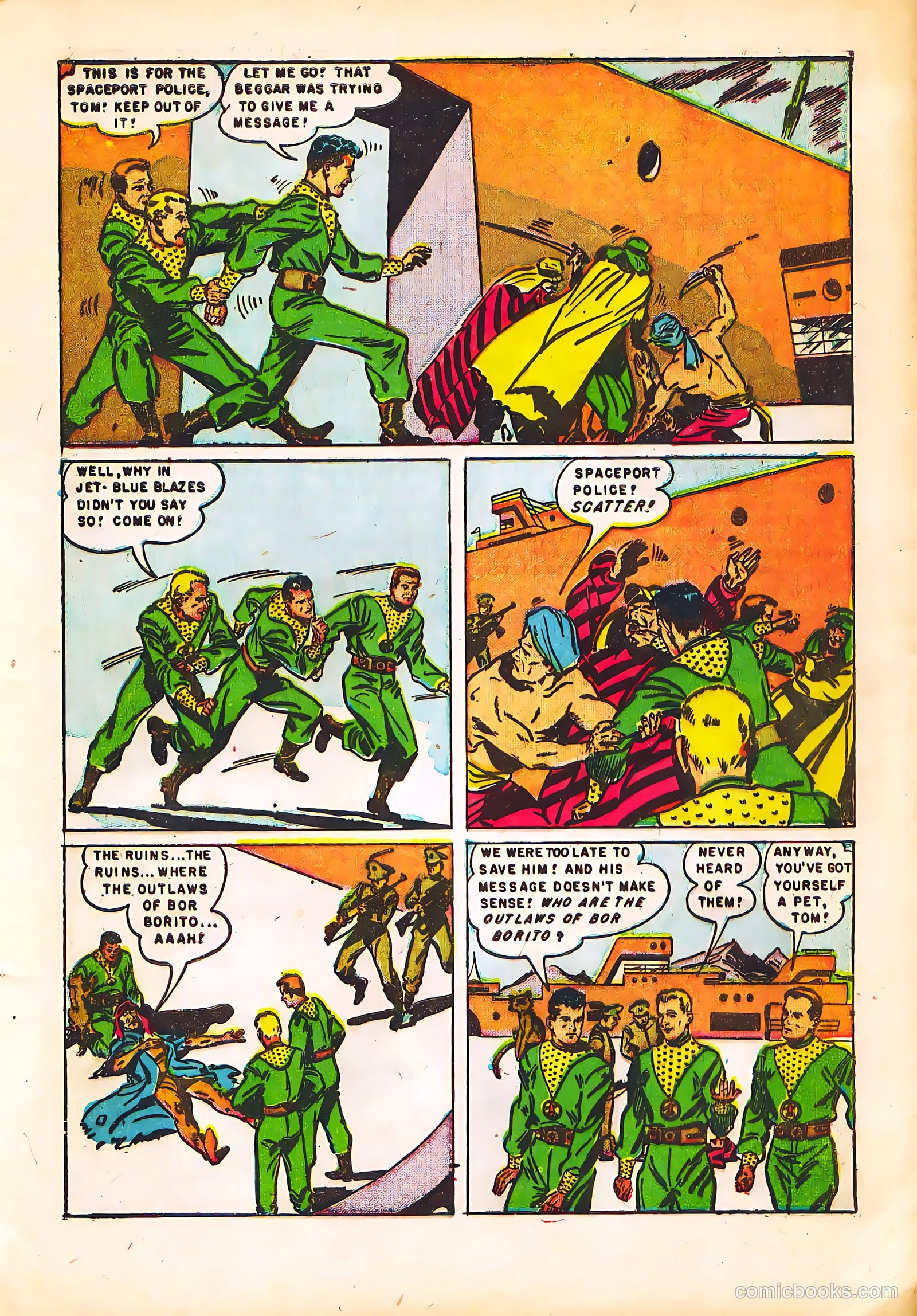 Tom Corbett, Space Cadet #4 — page 5 of 36