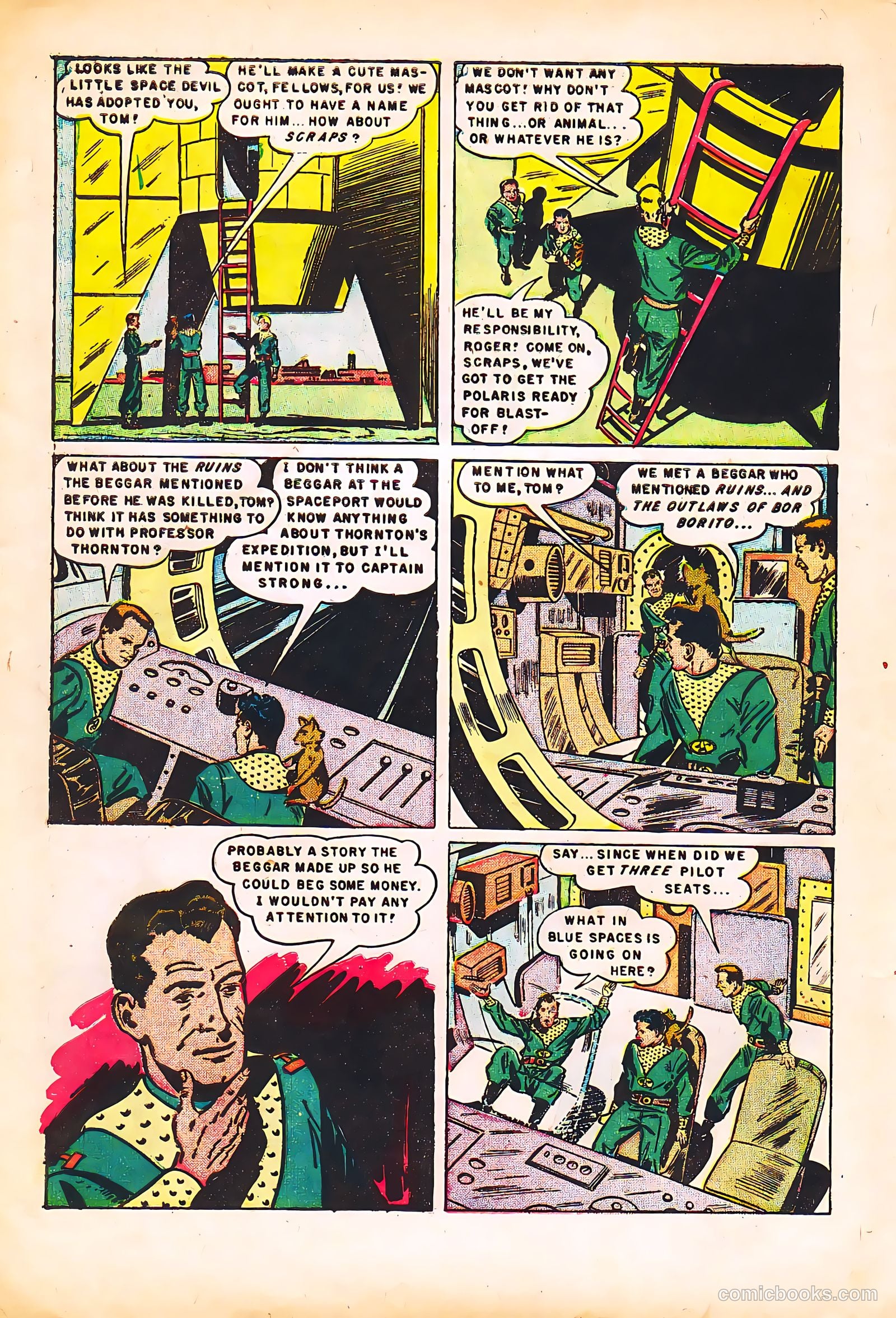 Tom Corbett, Space Cadet #4 — page 6 of 36