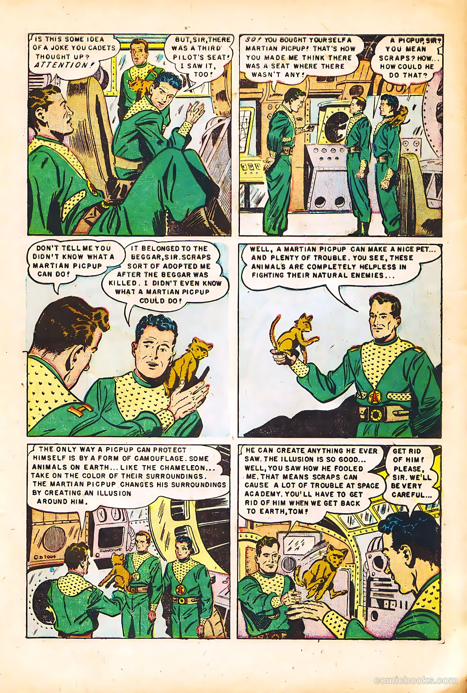 Tom Corbett, Space Cadet #4 — page 7 of 36