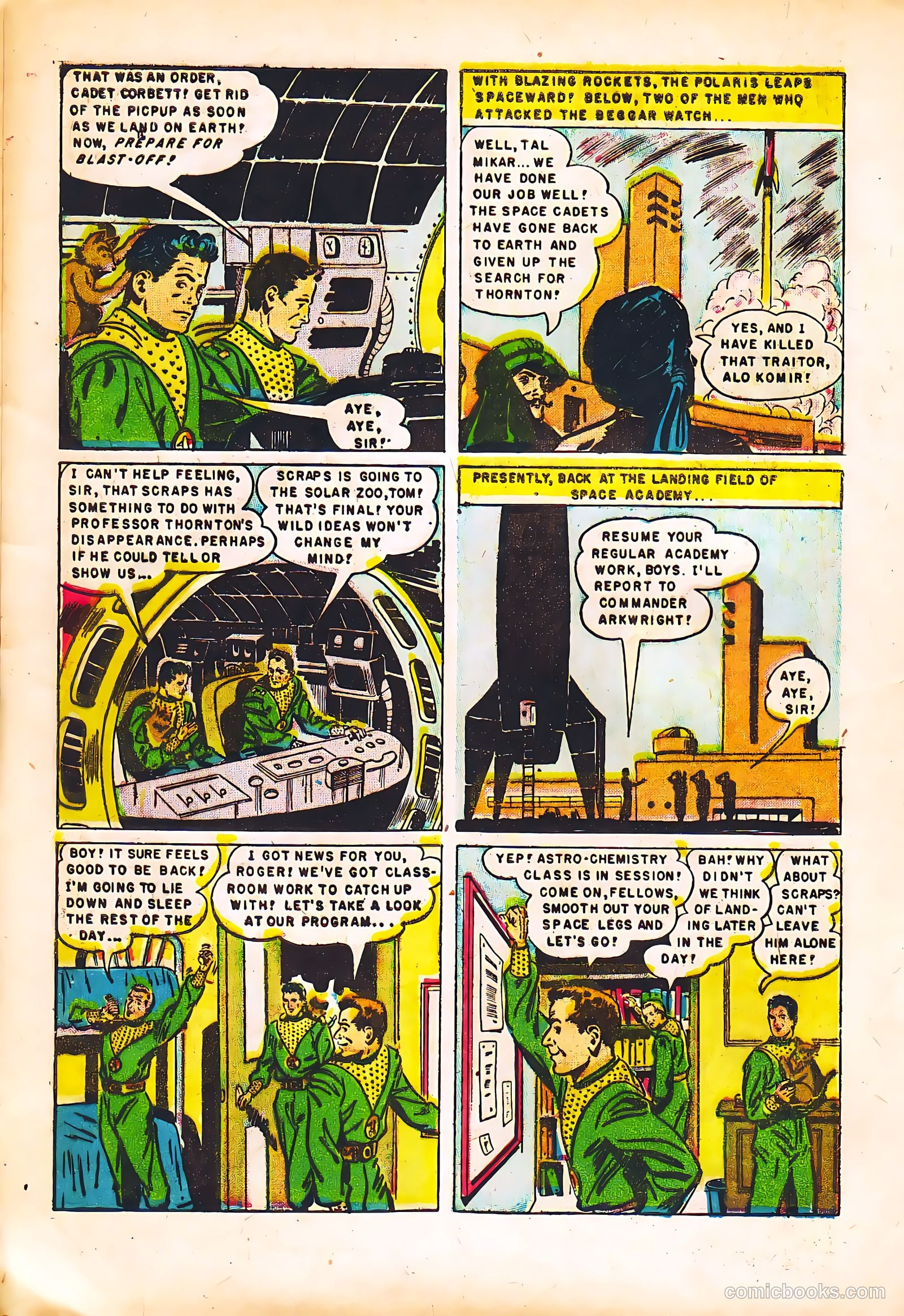 Tom Corbett, Space Cadet #4 — page 8 of 36