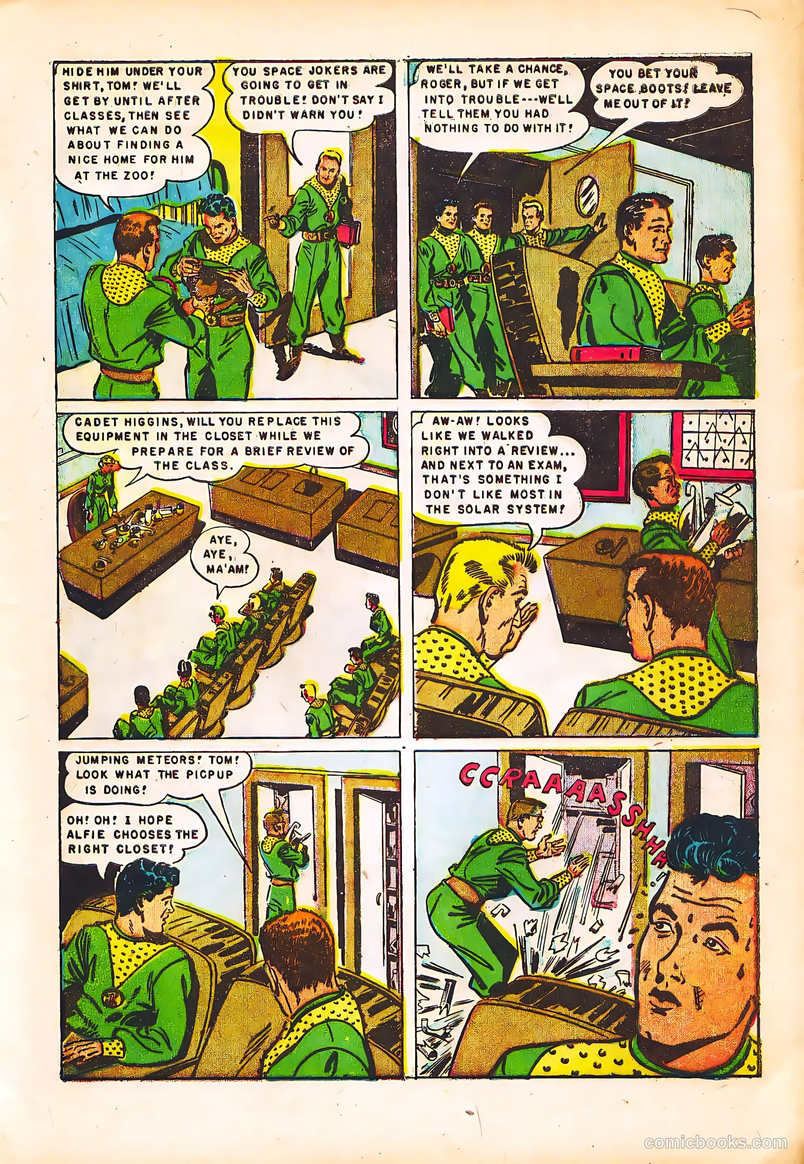Tom Corbett, Space Cadet #4 — page 9 of 36