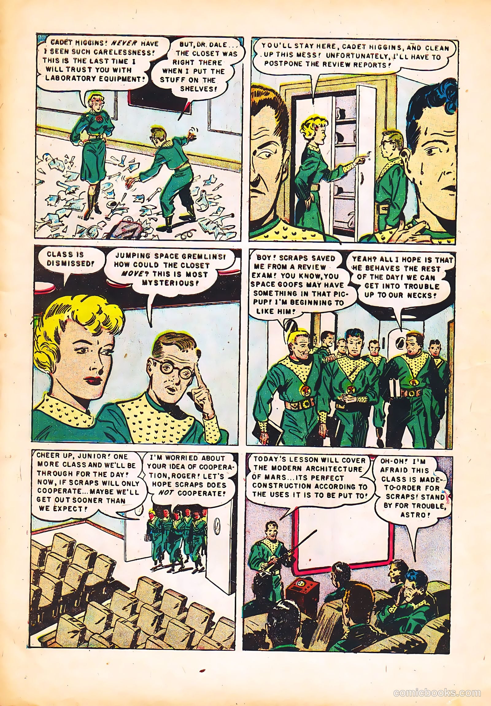 Tom Corbett, Space Cadet #4 — page 10 of 36