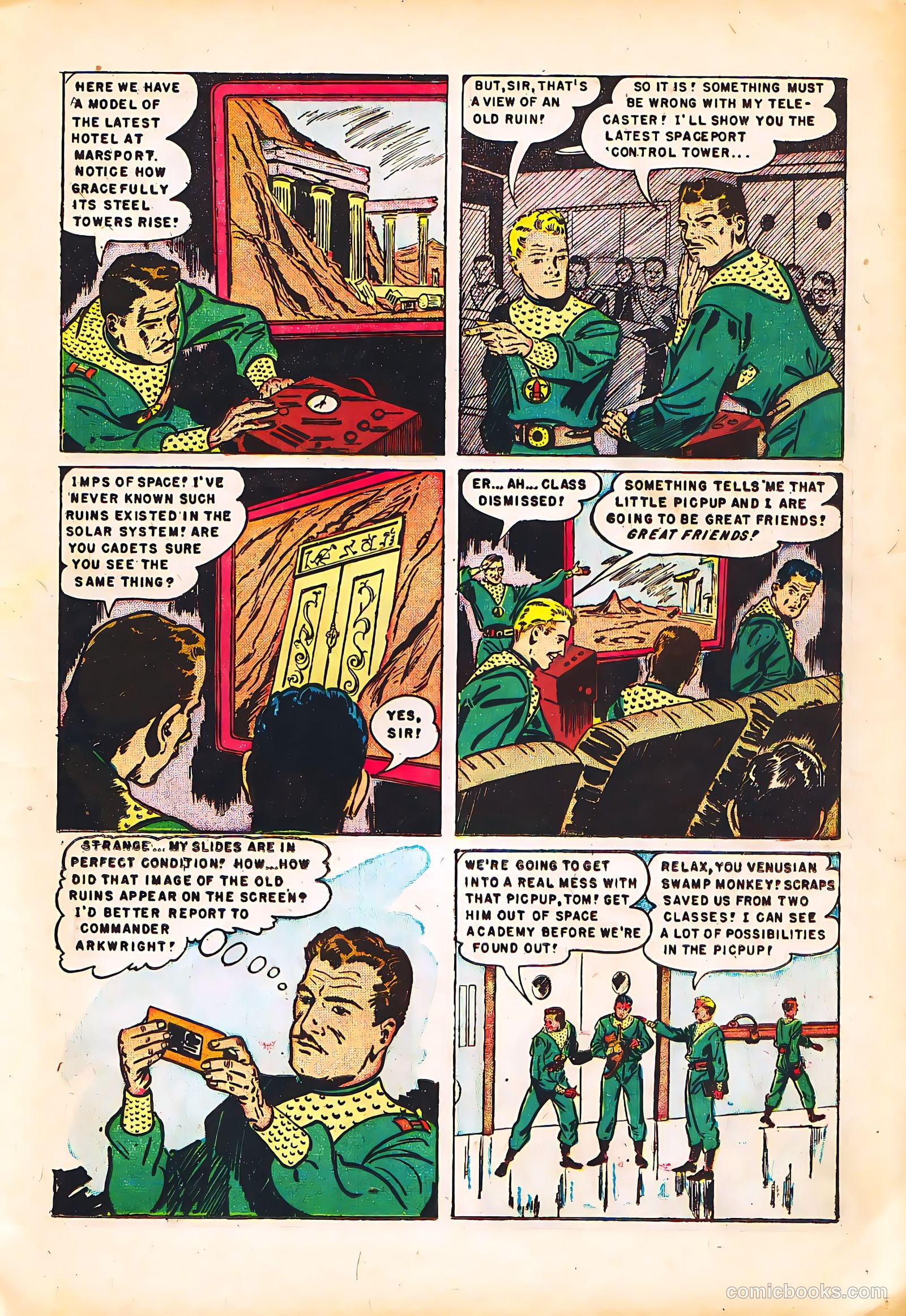 Tom Corbett, Space Cadet #4 — page 11 of 36