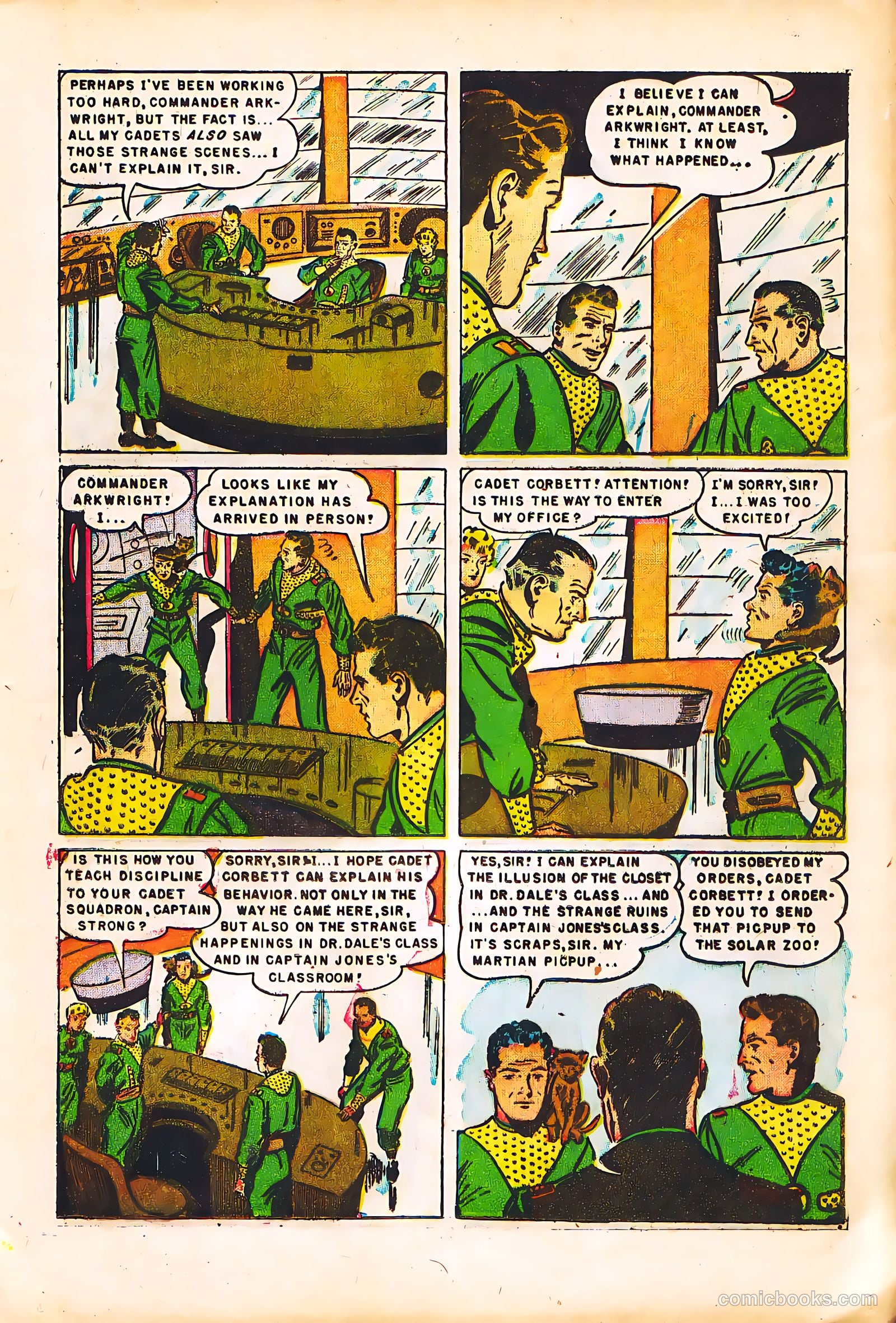 Tom Corbett, Space Cadet #4 — page 13 of 36