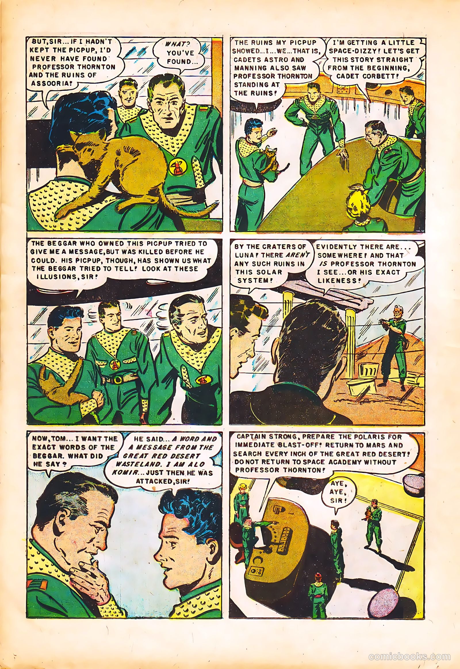 Tom Corbett, Space Cadet #4 — page 14 of 36