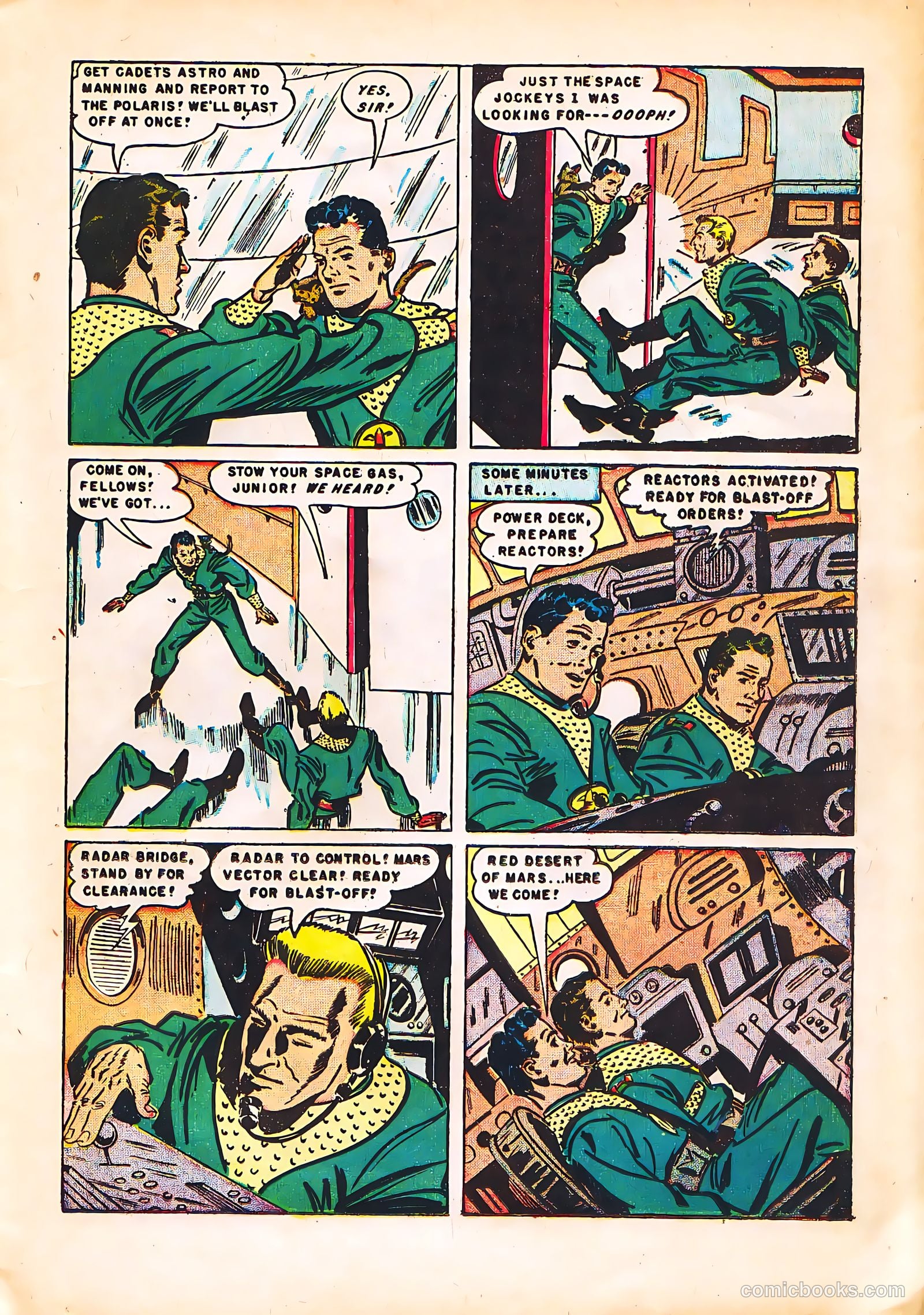 Tom Corbett, Space Cadet #4 — page 15 of 36