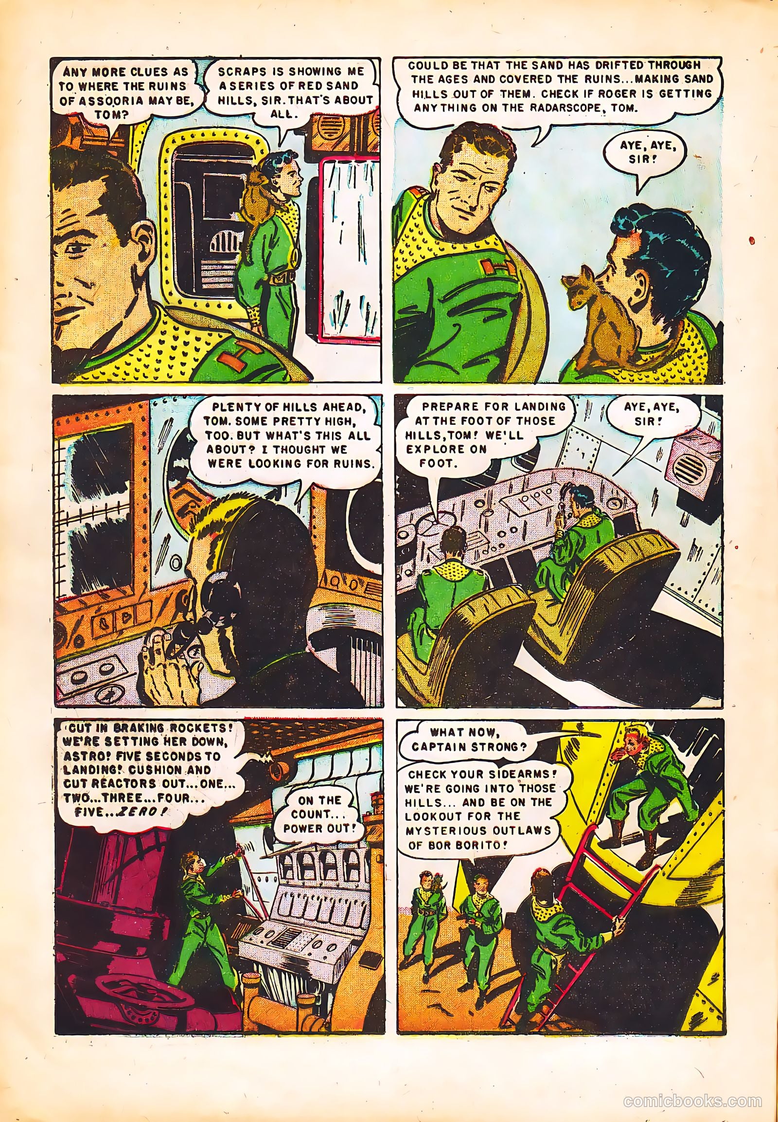 Tom Corbett, Space Cadet #4 — page 16 of 36