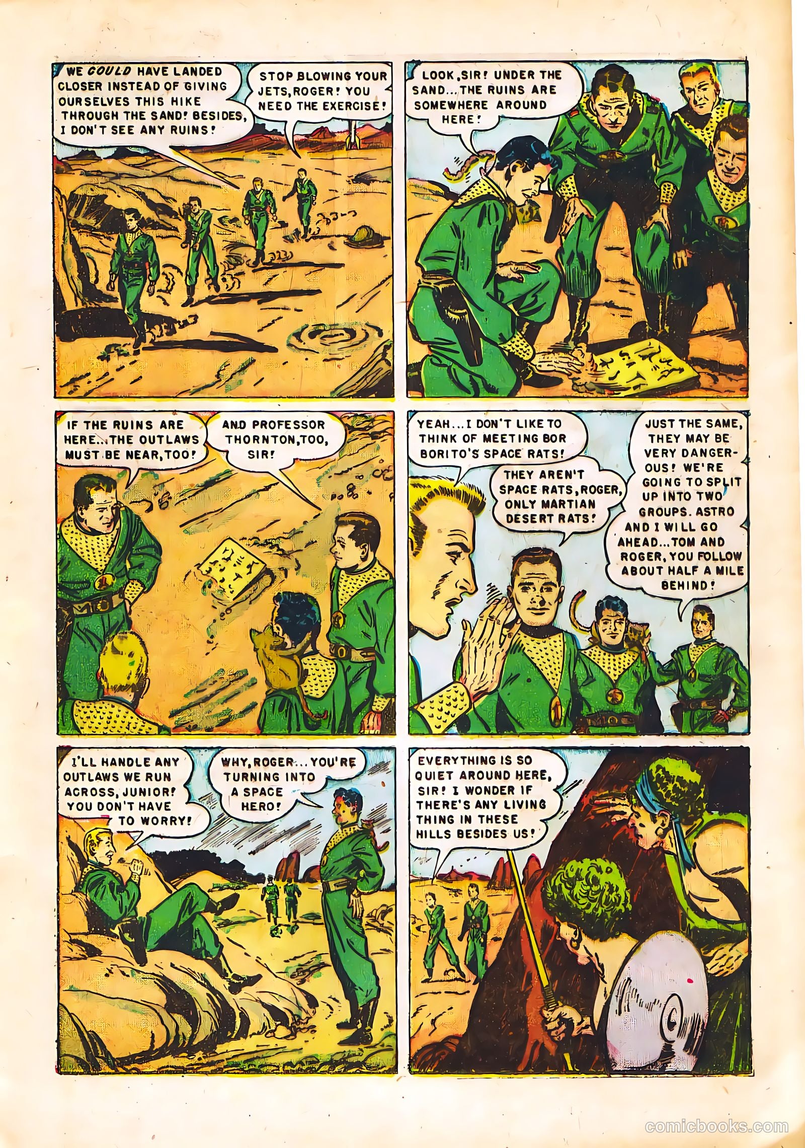 Tom Corbett, Space Cadet #4 — page 17 of 36