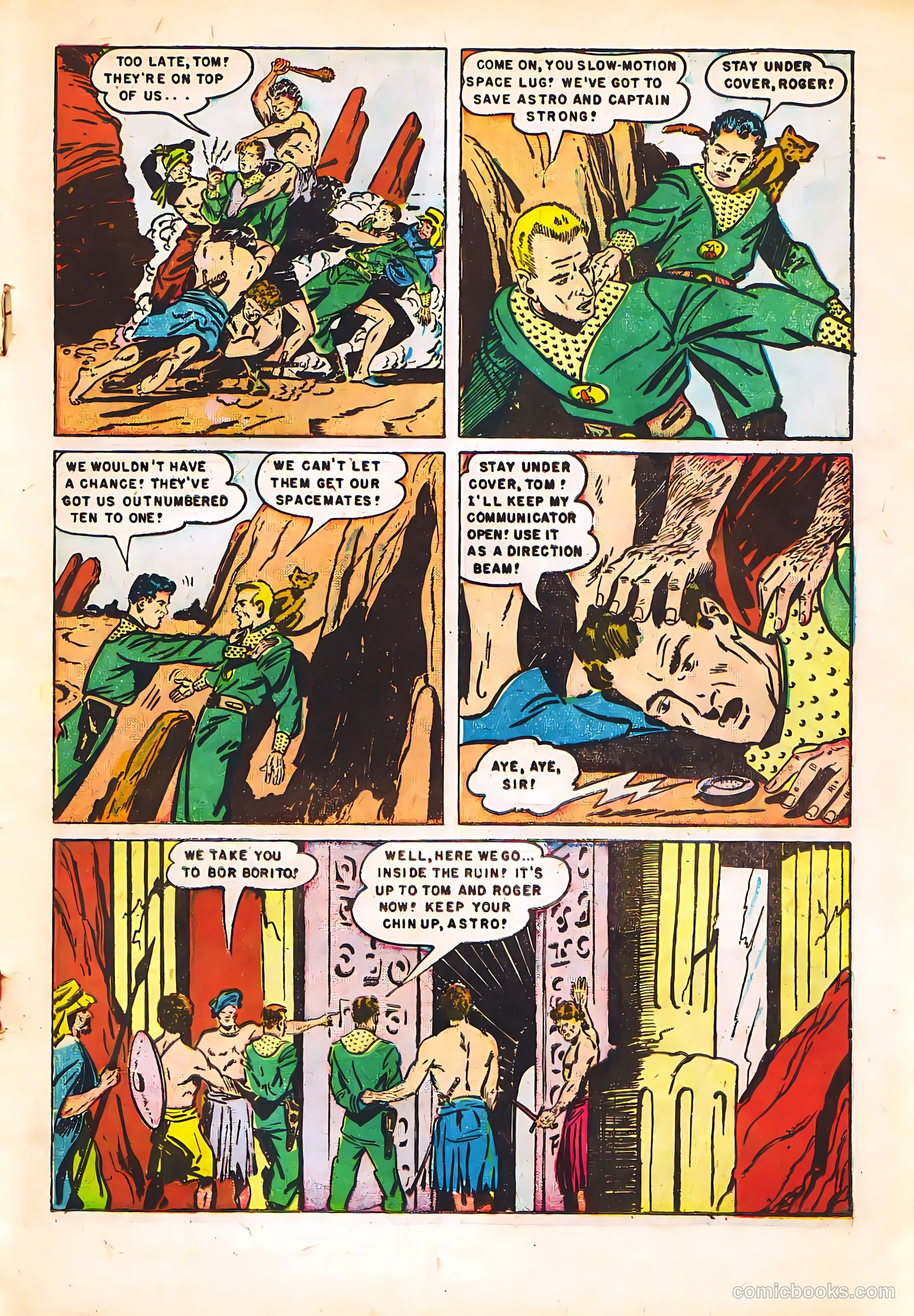 Tom Corbett, Space Cadet #4 — page 19 of 36