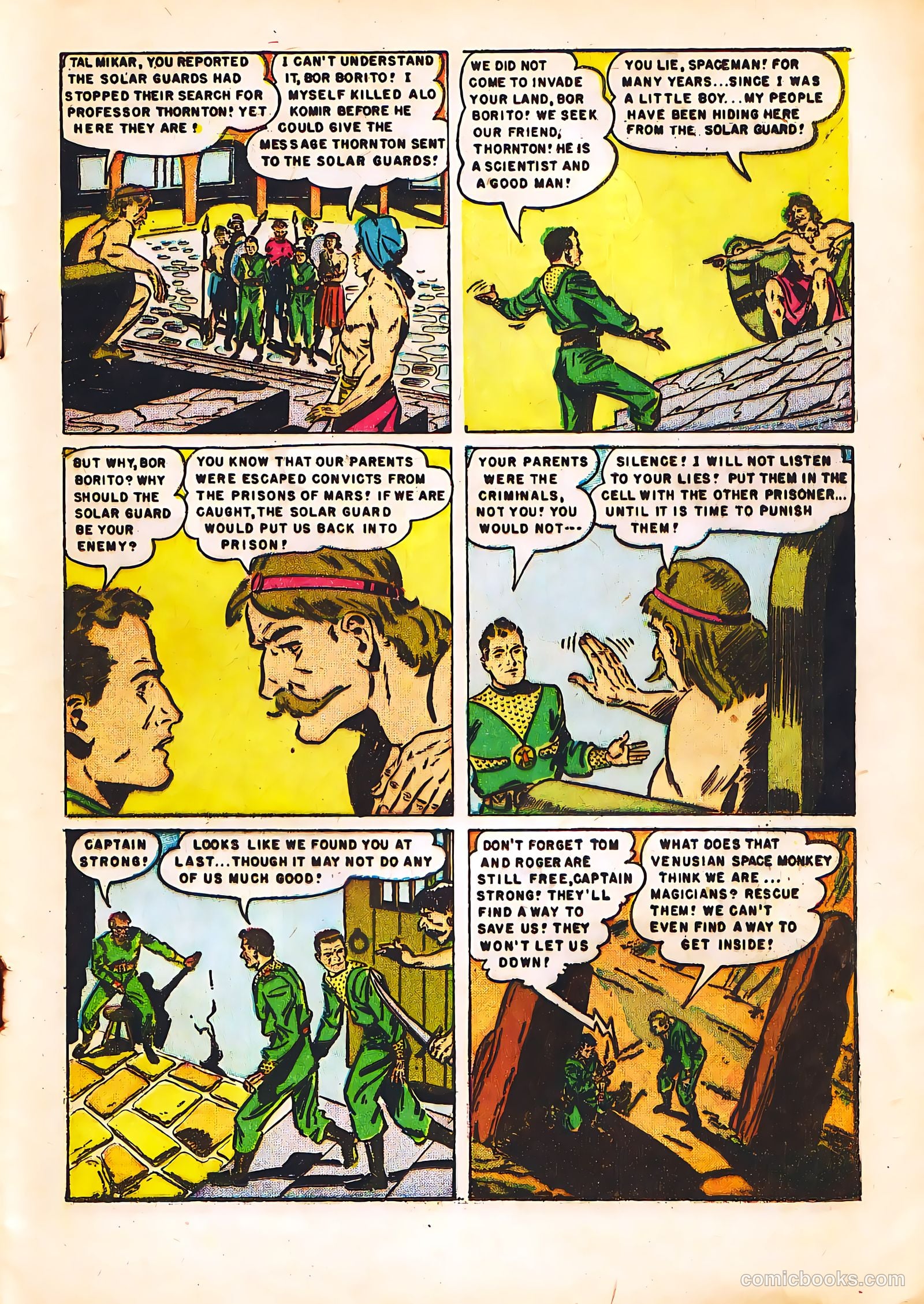 Tom Corbett, Space Cadet #4 — page 21 of 36