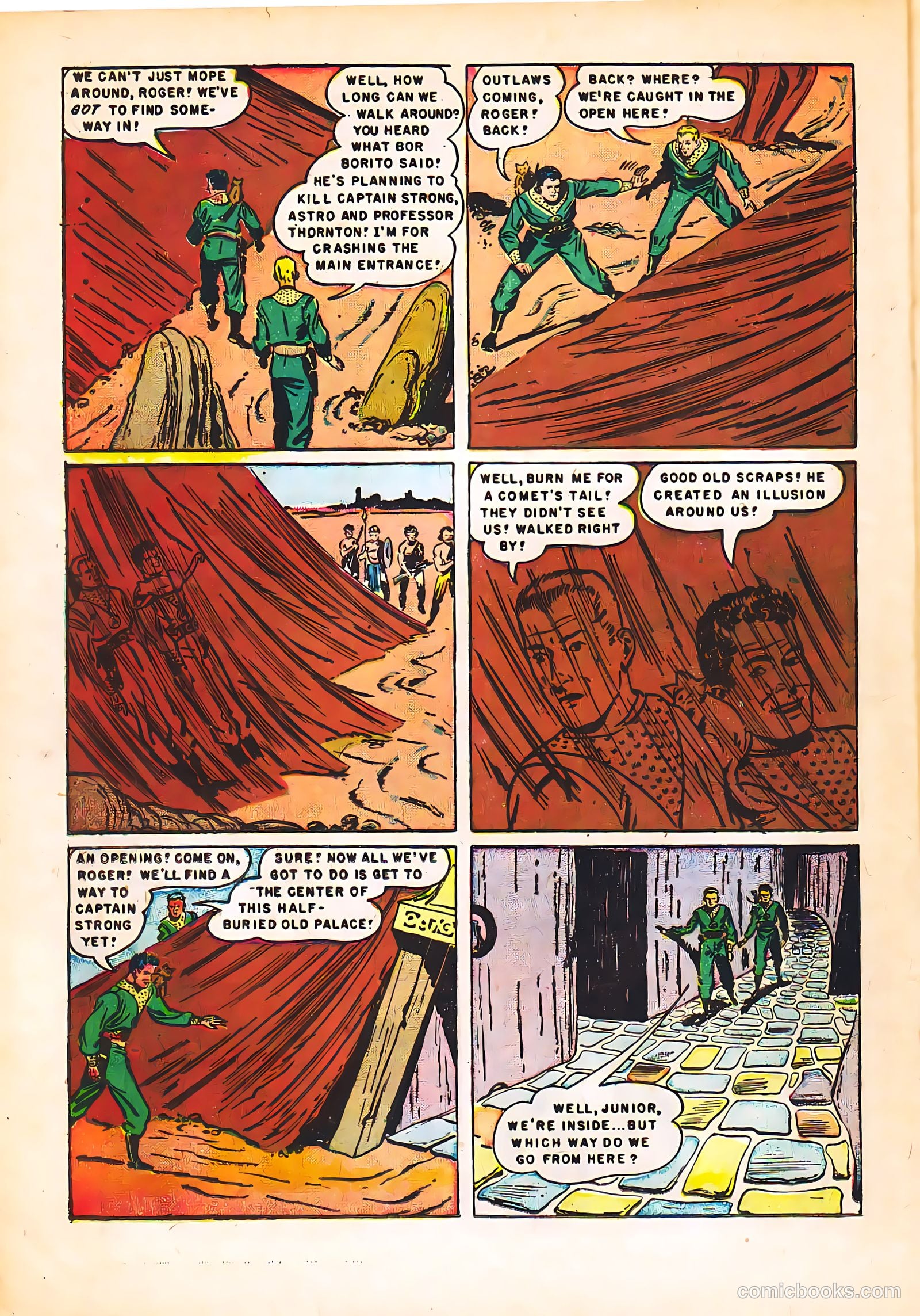 Tom Corbett, Space Cadet #4 — page 22 of 36