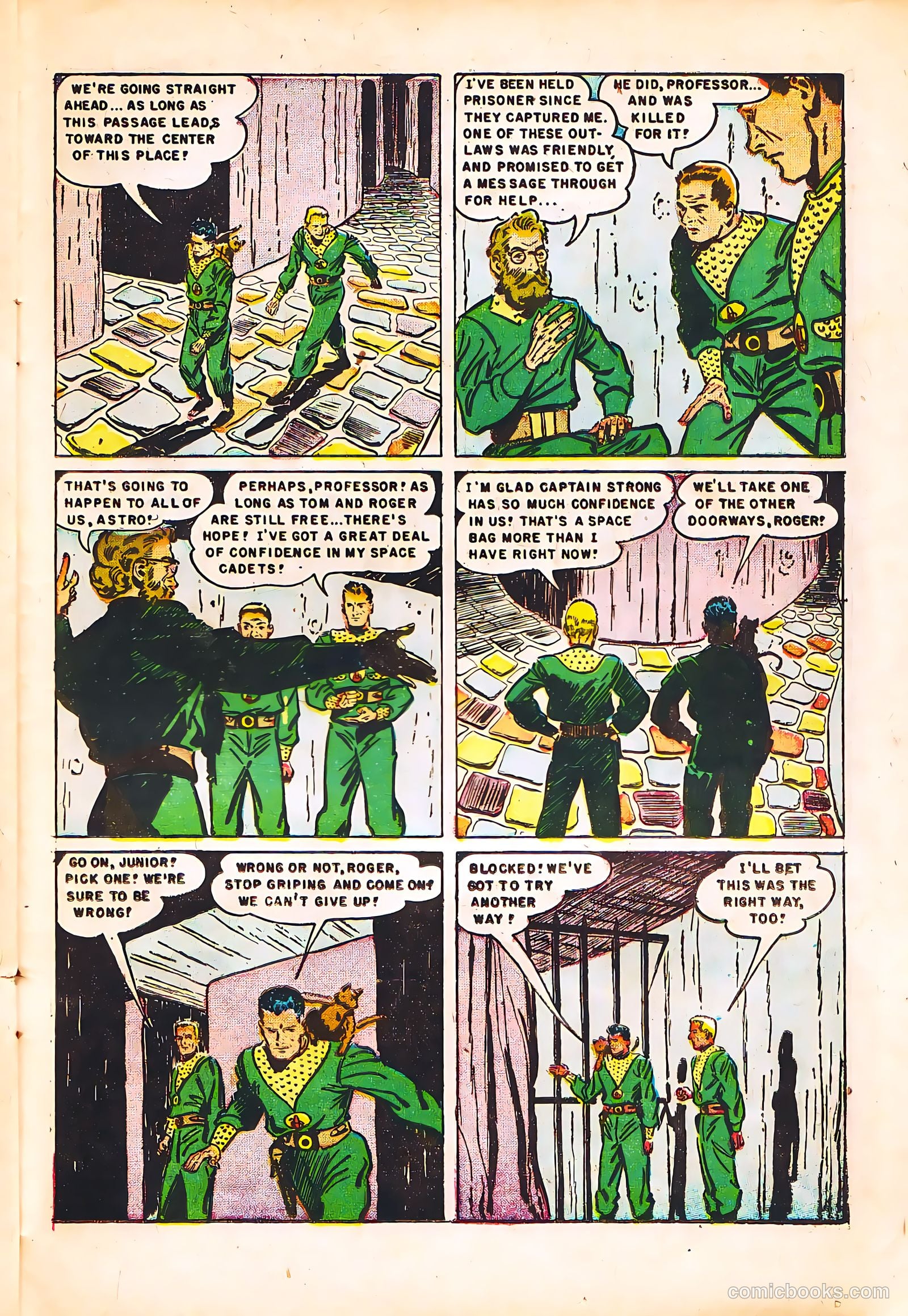 Tom Corbett, Space Cadet #4 — page 23 of 36