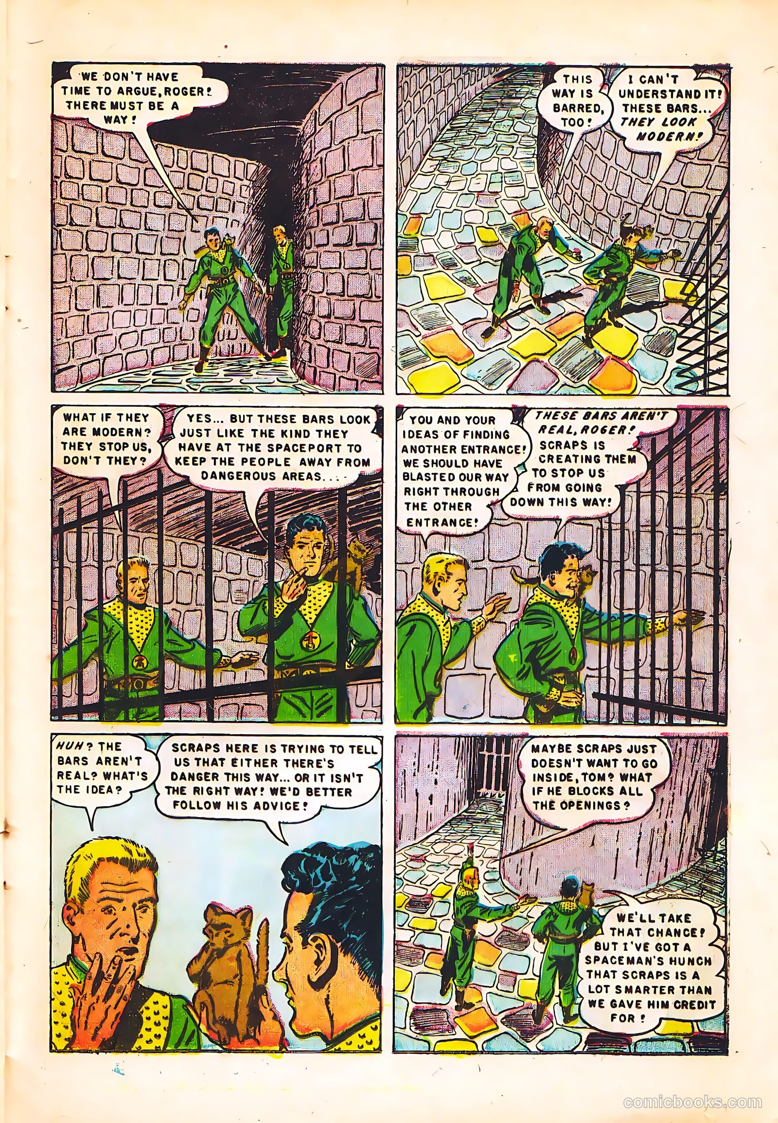 Tom Corbett, Space Cadet #4 — page 25 of 36