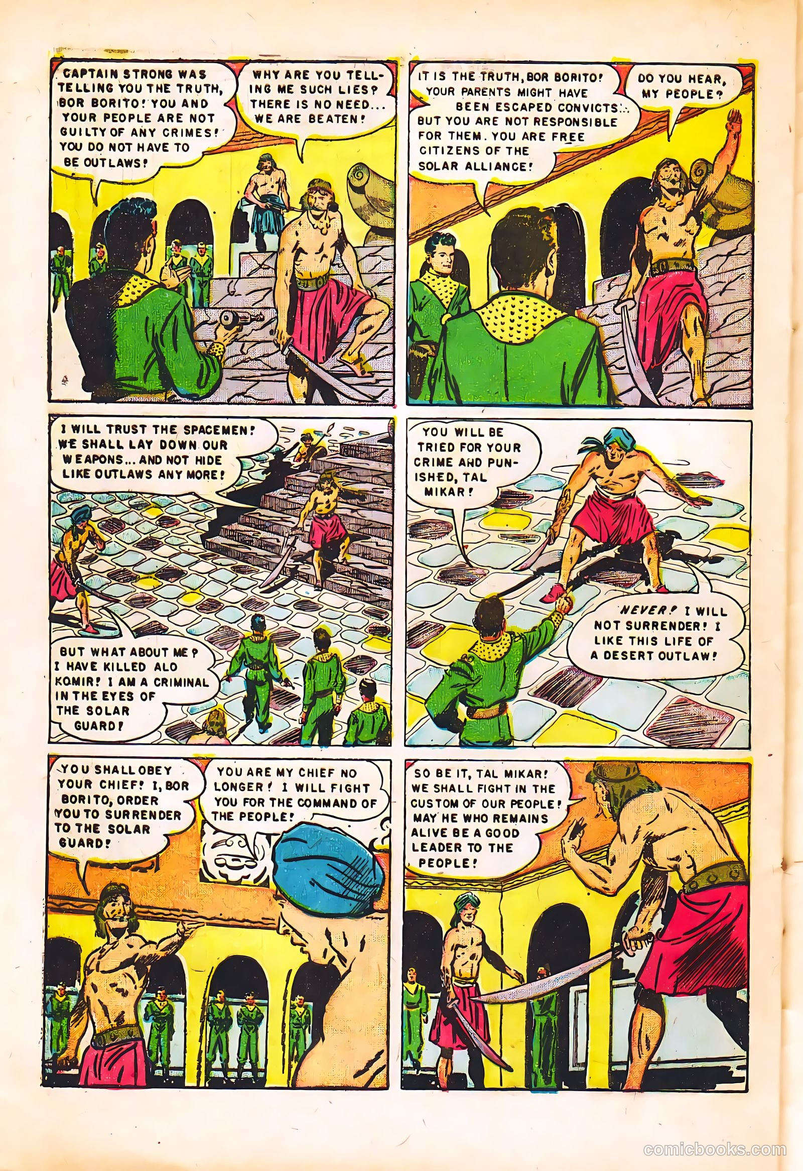 Tom Corbett, Space Cadet #4 — page 28 of 36