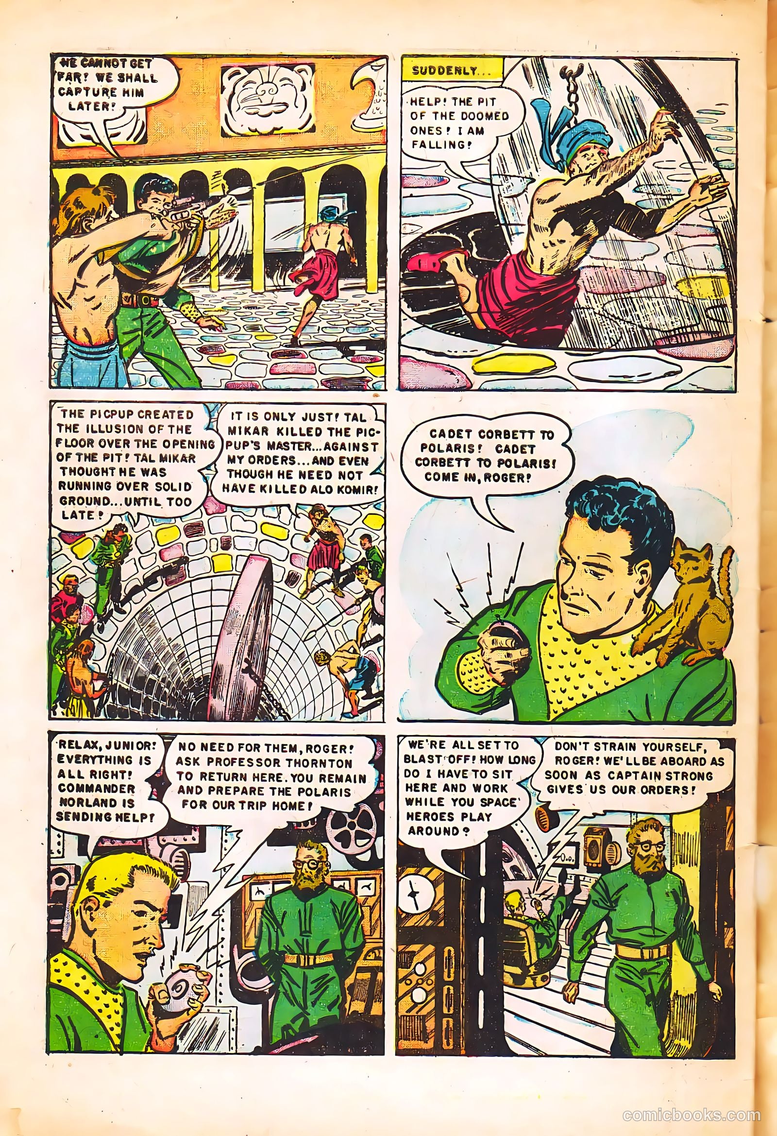 Tom Corbett, Space Cadet #4 — page 34 of 36
