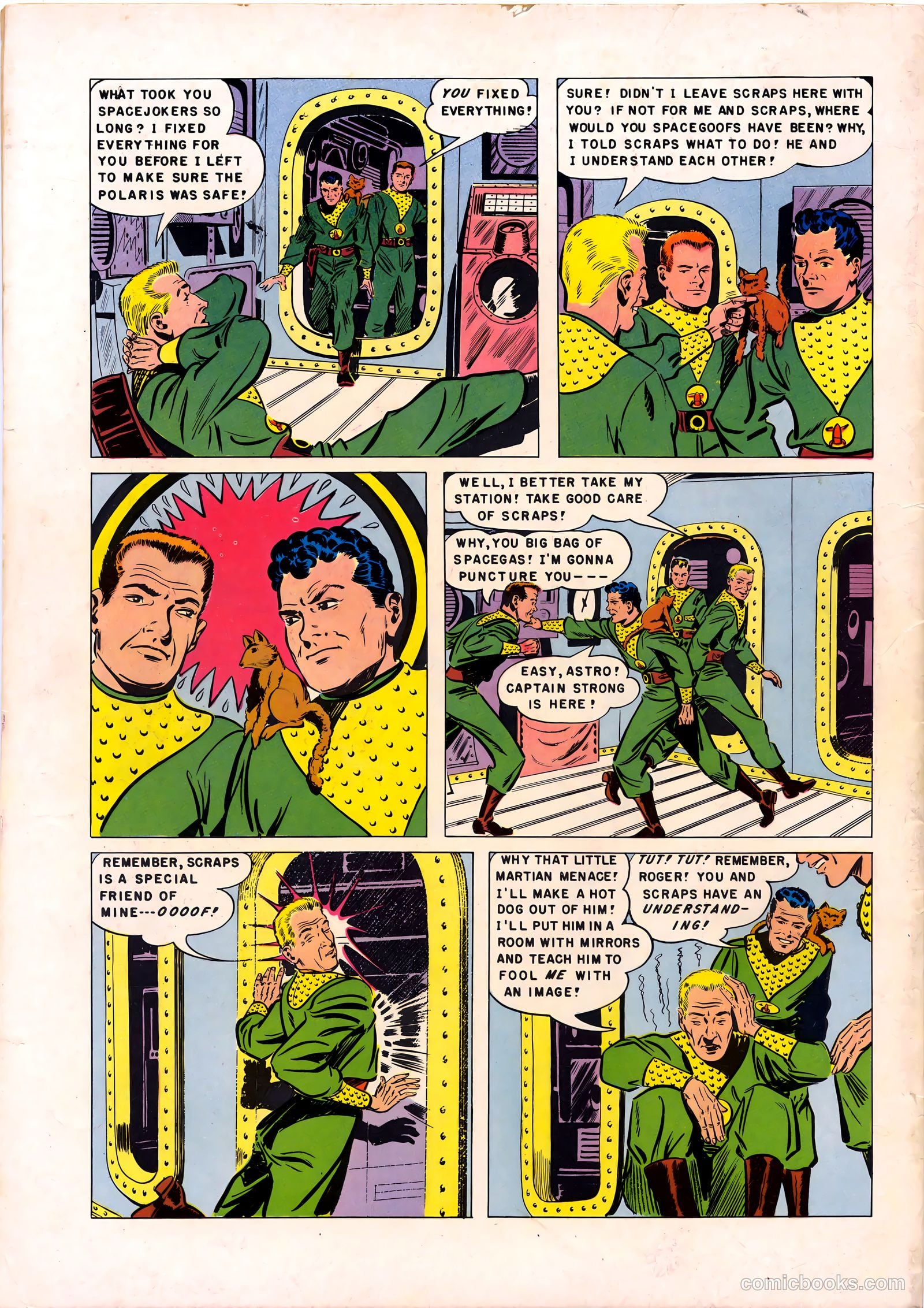 Tom Corbett, Space Cadet #4 — page 36 of 36