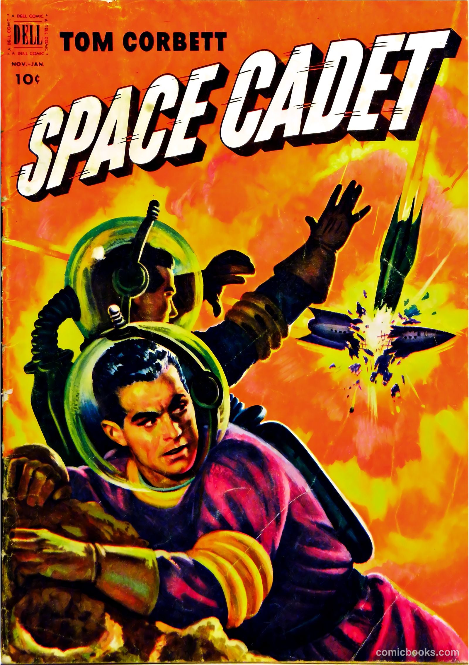 Tom Corbett Space Cadet #4 — page 1 of 36