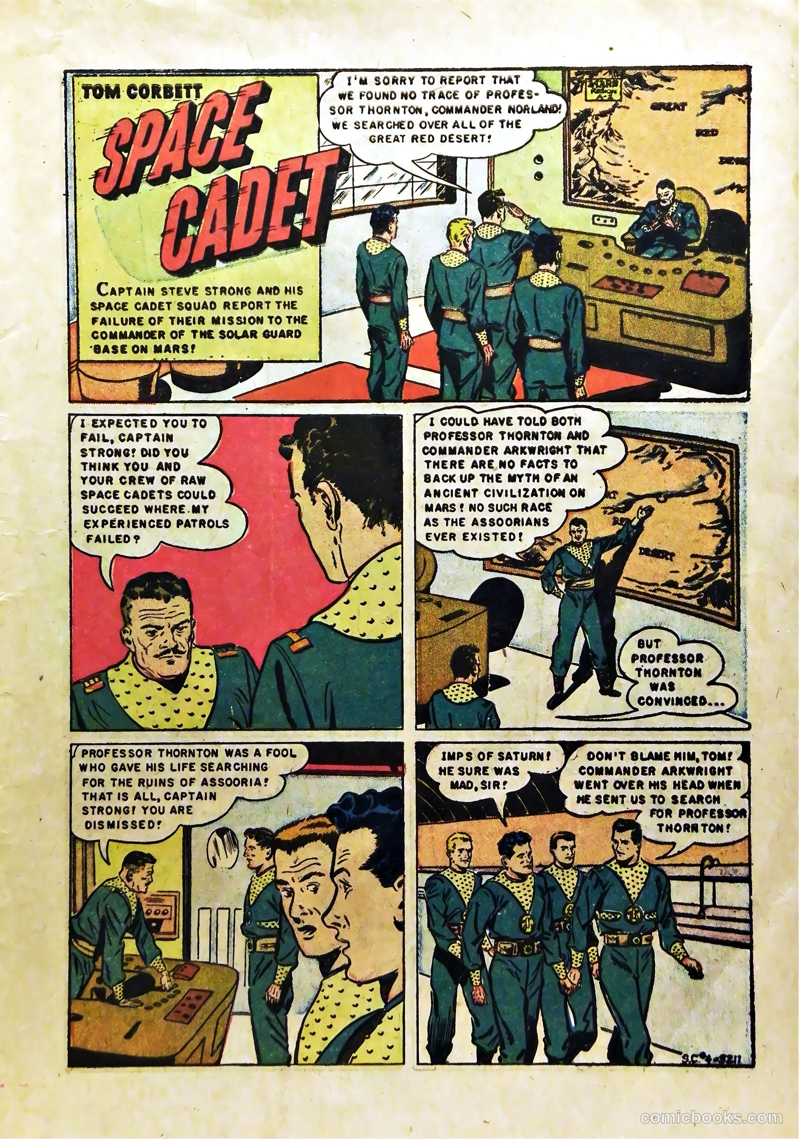 Tom Corbett Space Cadet #4 — page 3 of 36