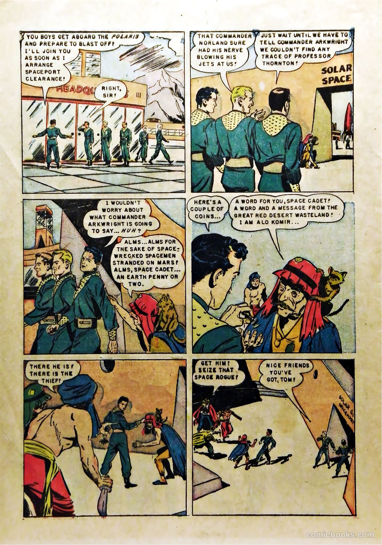 Tom Corbett Space Cadet #4 — page 4 of 36