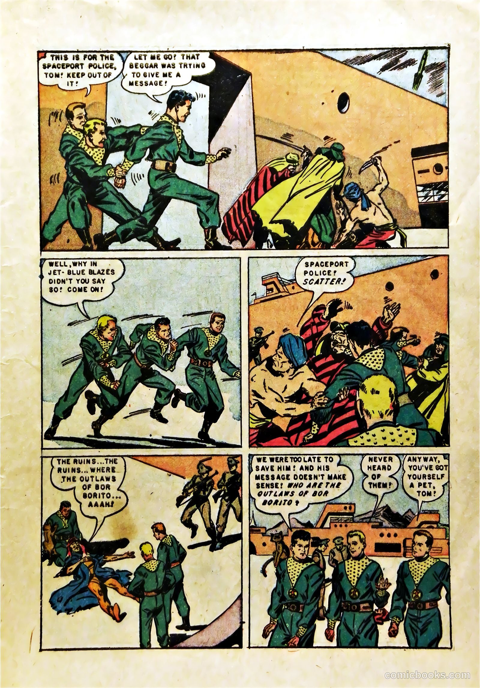 Tom Corbett Space Cadet #4 — page 5 of 36