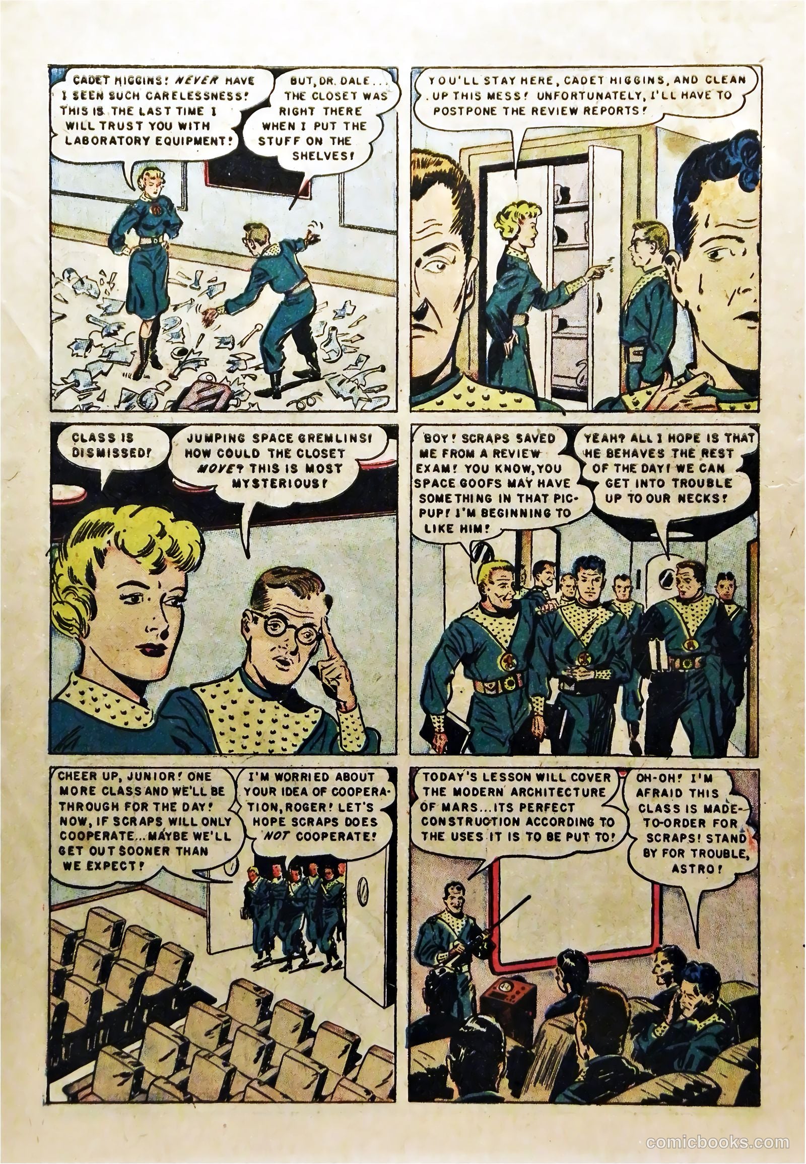 Tom Corbett Space Cadet #4 — page 10 of 36