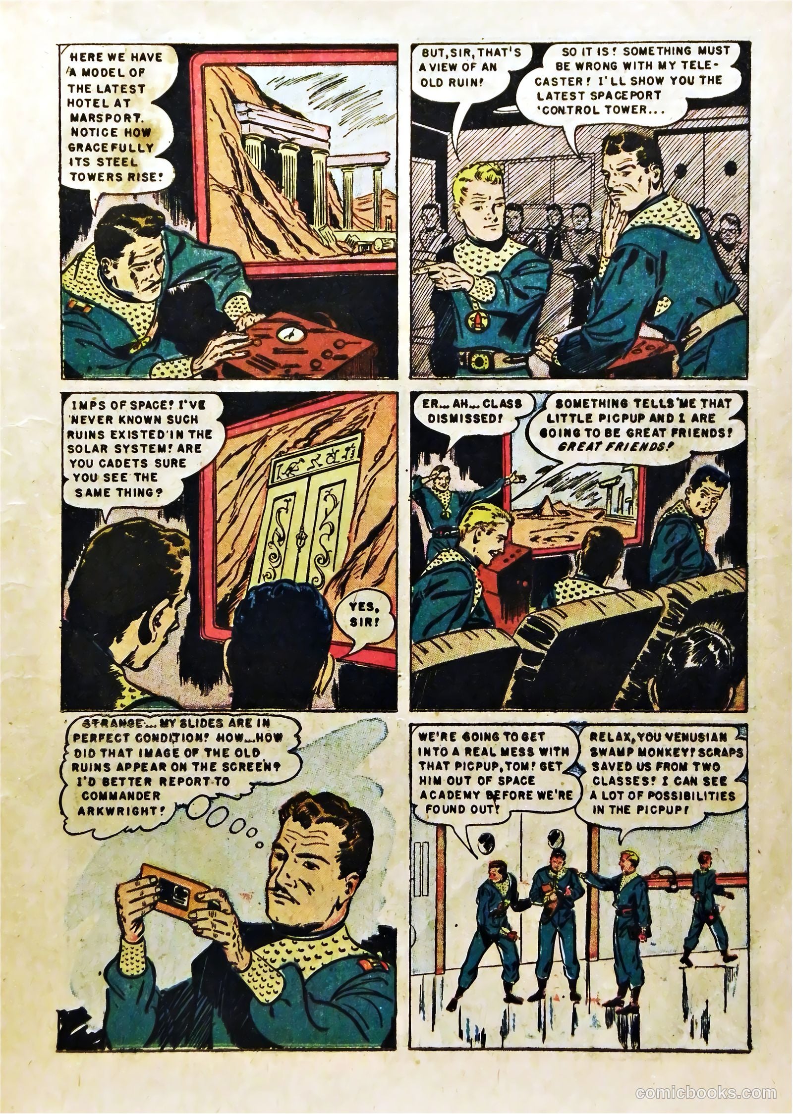 Tom Corbett Space Cadet #4 — page 11 of 36