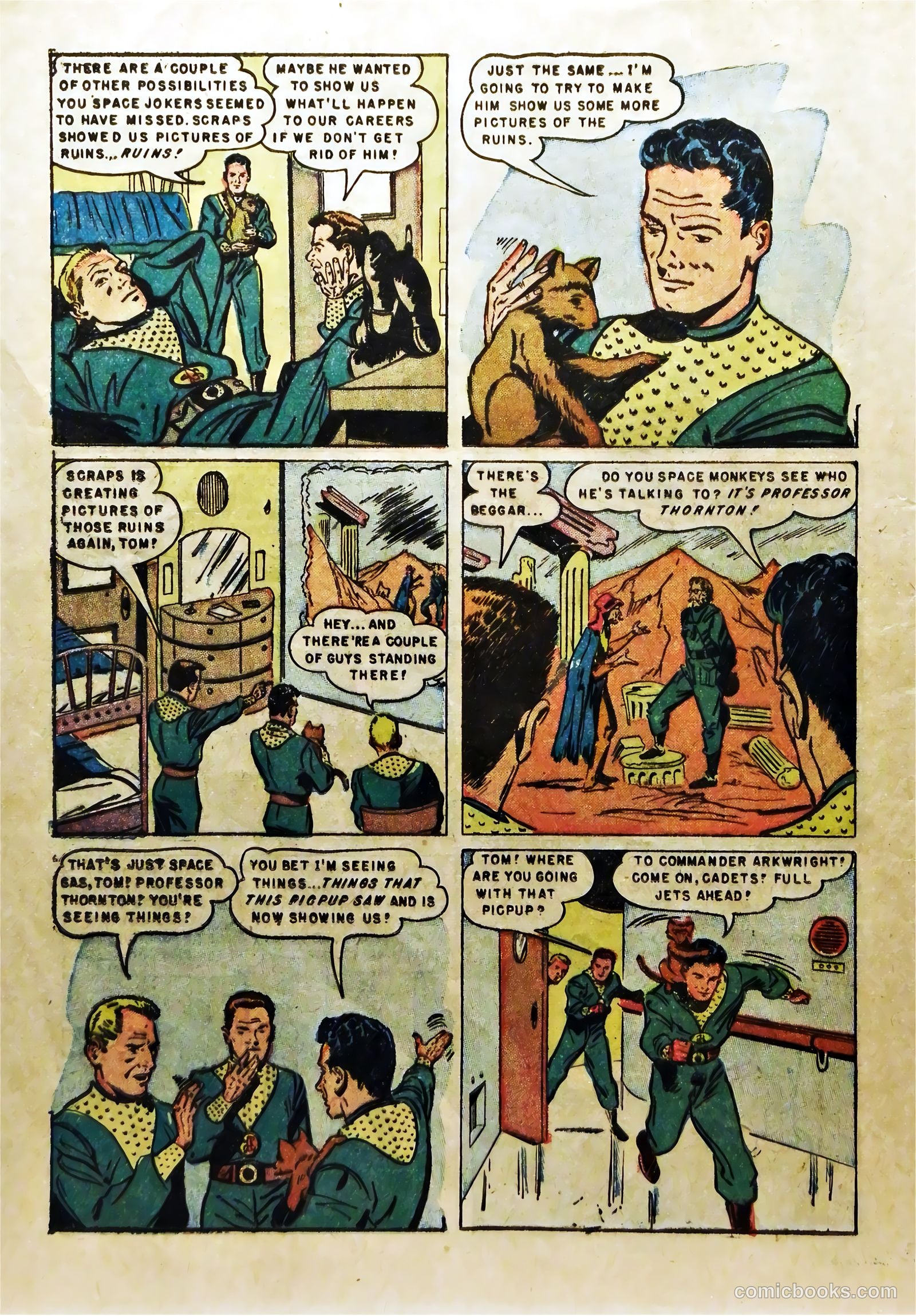 Tom Corbett Space Cadet #4 — page 12 of 36