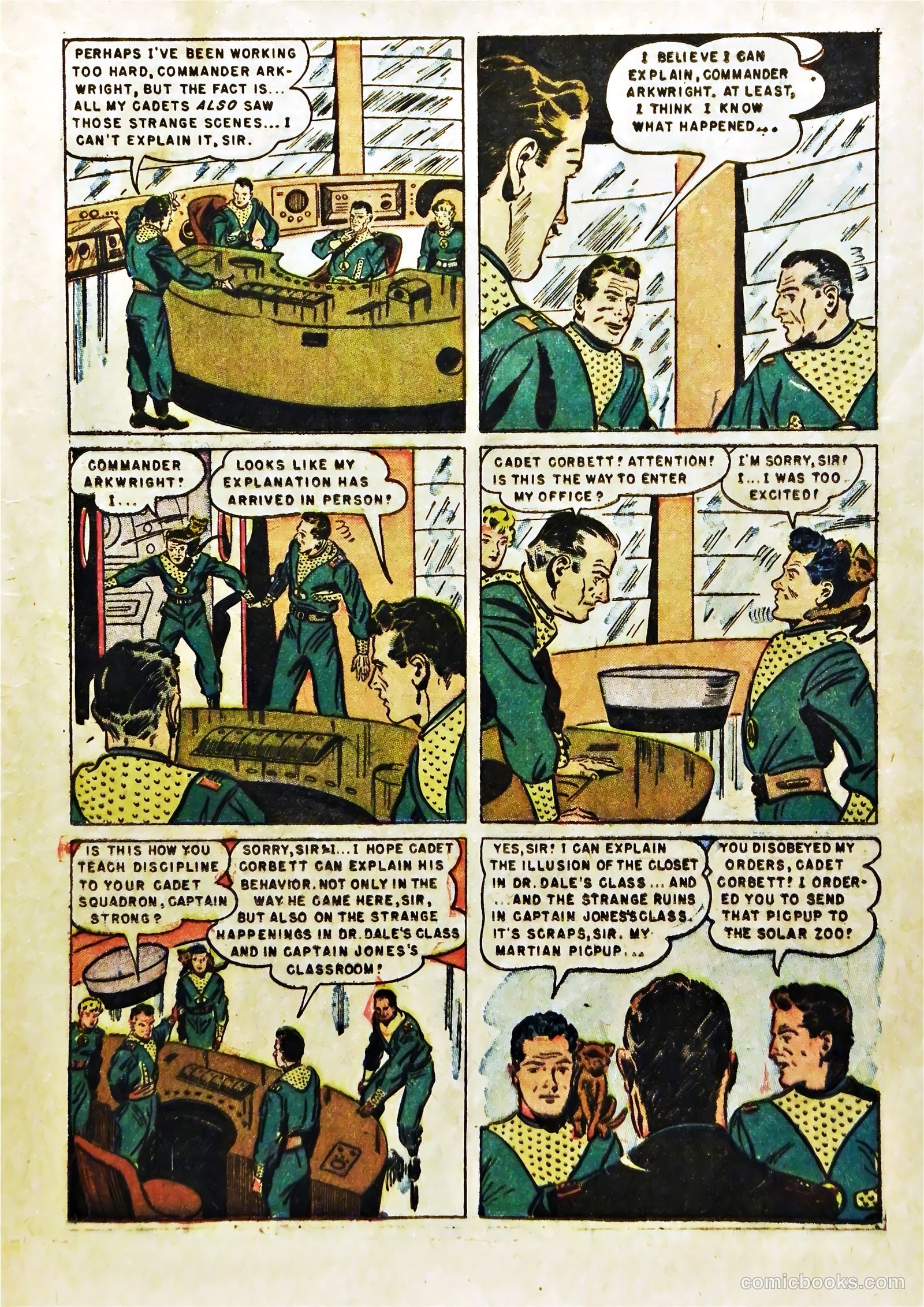 Tom Corbett Space Cadet #4 — page 13 of 36