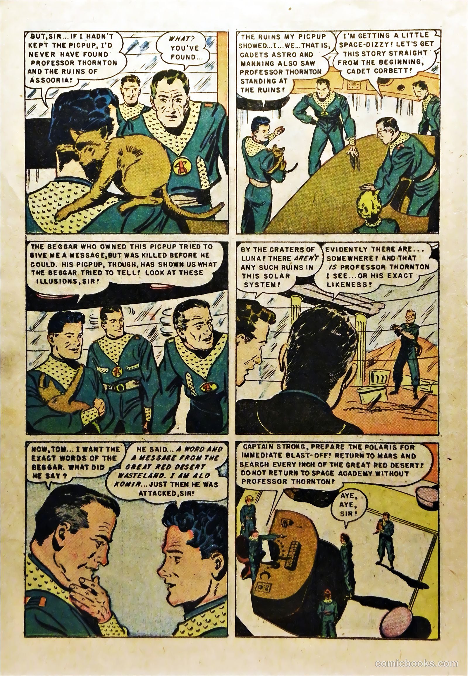 Tom Corbett Space Cadet #4 — page 14 of 36