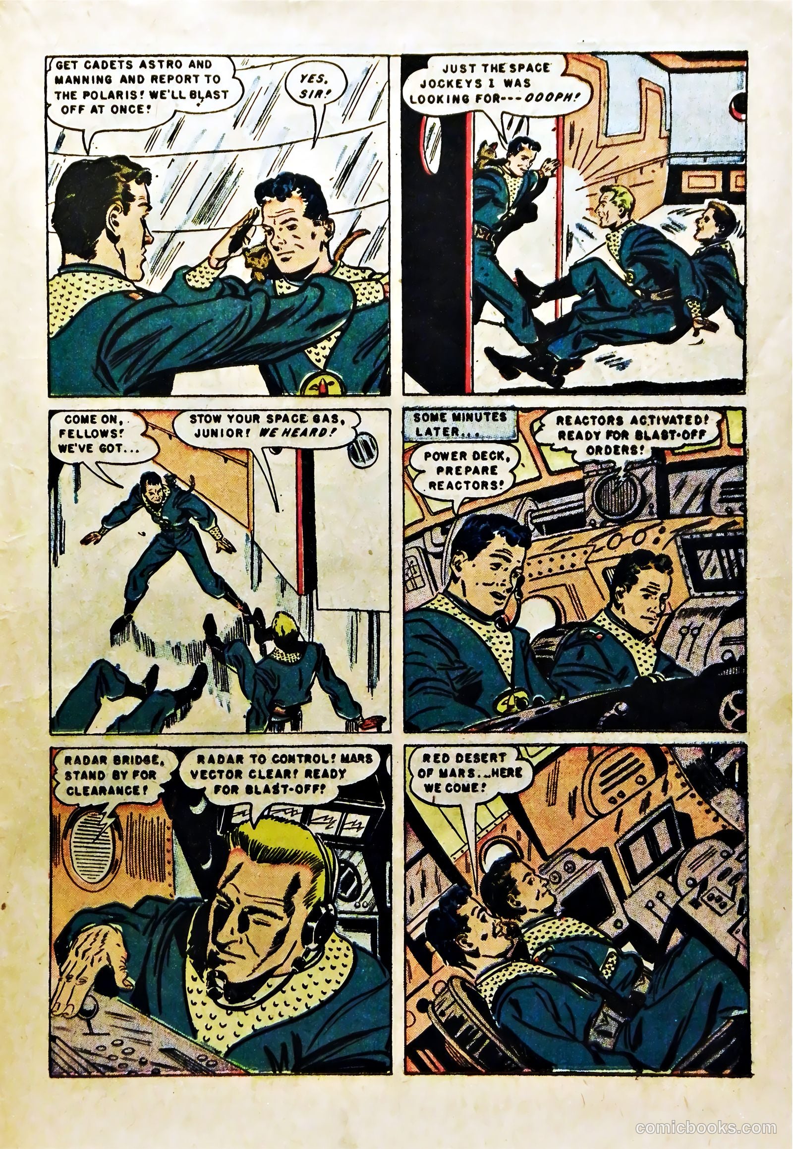 Tom Corbett Space Cadet #4 — page 15 of 36