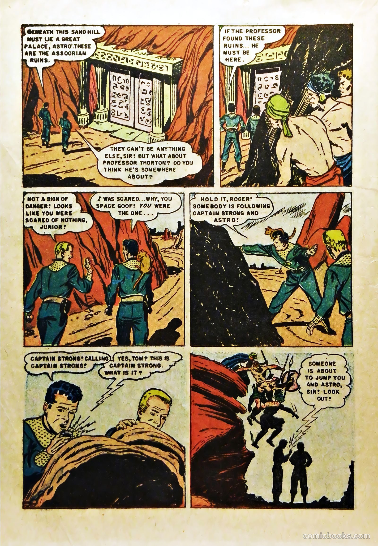 Tom Corbett Space Cadet #4 — page 18 of 36
