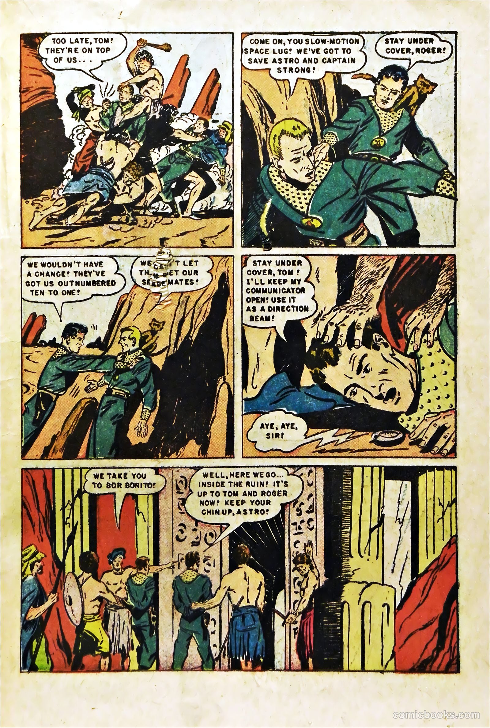 Tom Corbett Space Cadet #4 — page 19 of 36