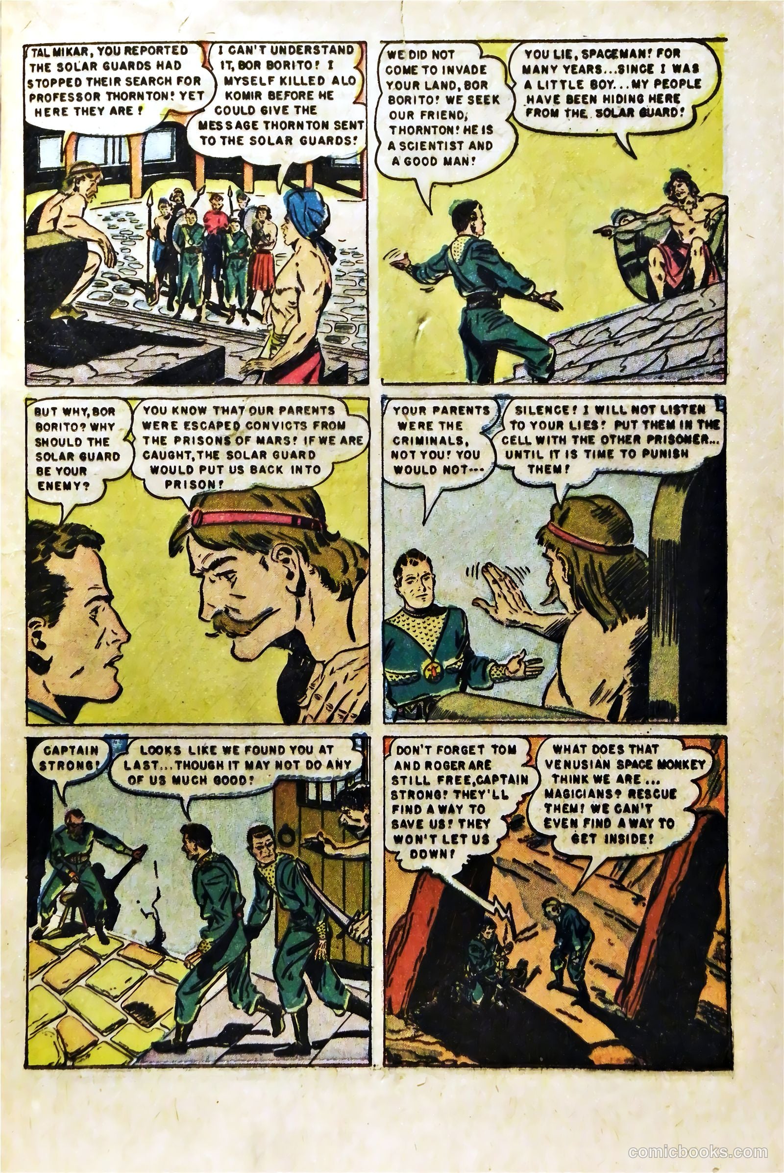 Tom Corbett Space Cadet #4 — page 21 of 36